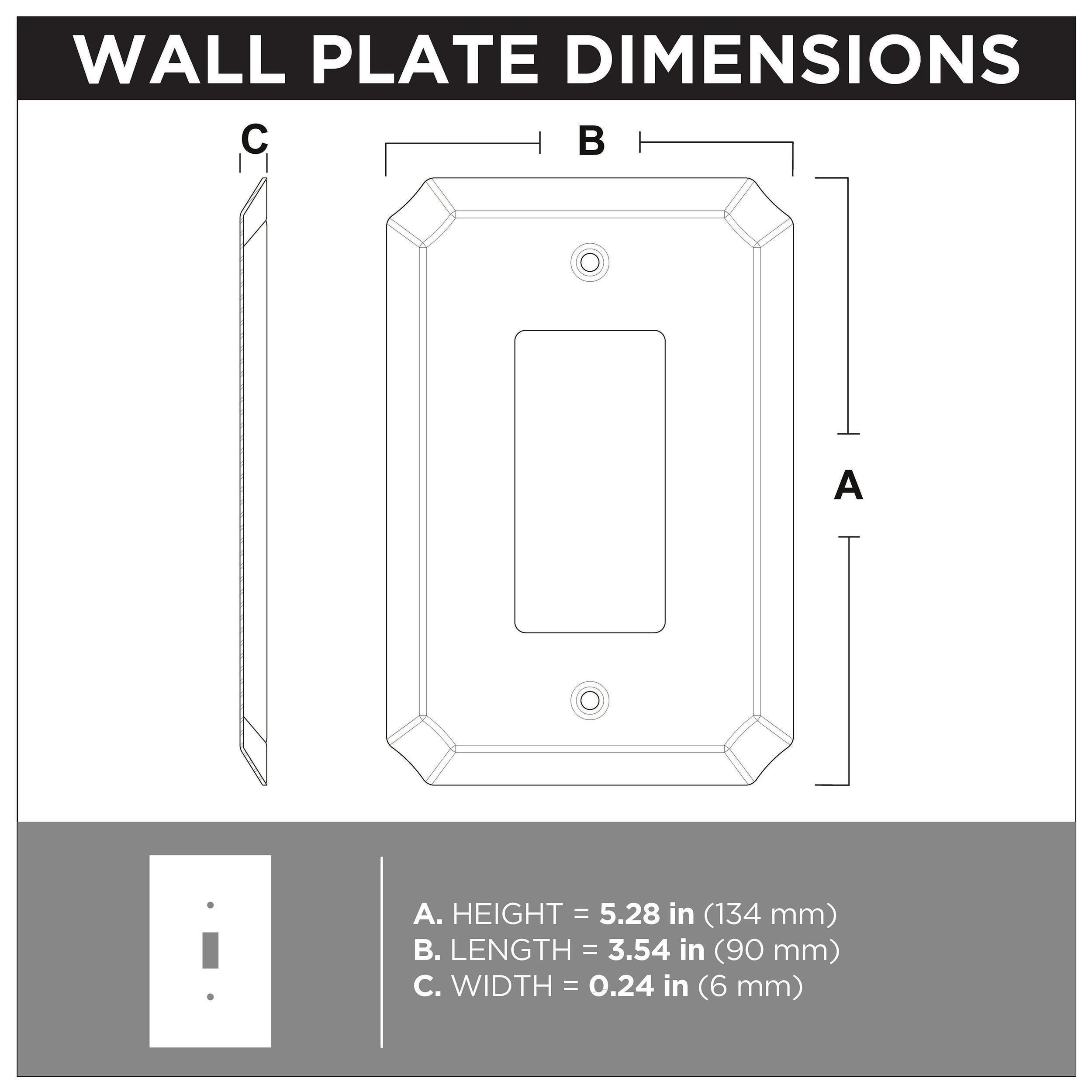 allen + roth W41414-SN-U Electrical-Wall-Plates - View #9