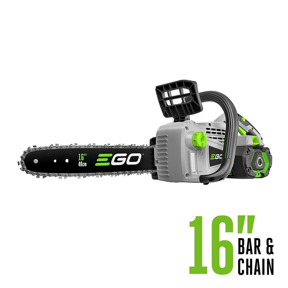 EGO POWER+ 56-volt 16-in Brushless Battery 2.5 Ah Chainsaw 