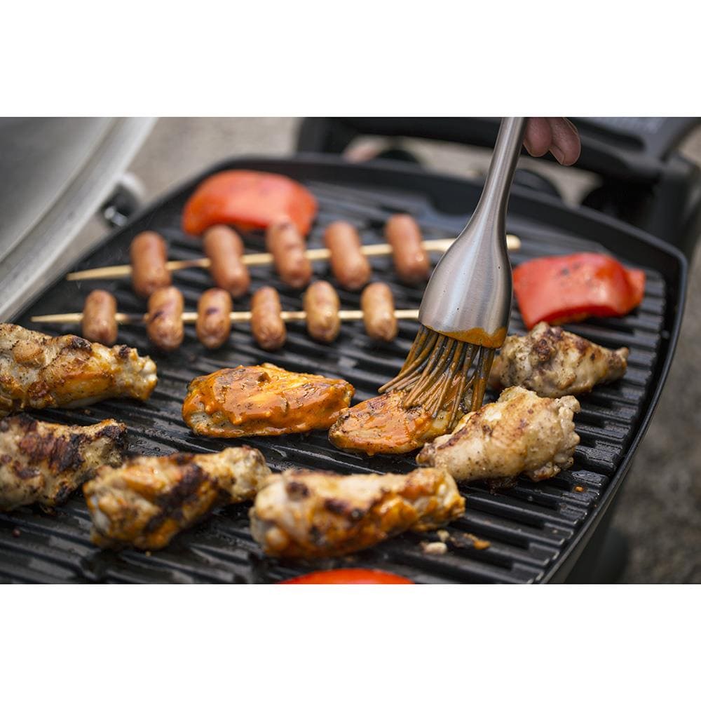 Weber Q 1200 189-Sq in Red Portable Grill in the Portable Grills department at Lowes.com