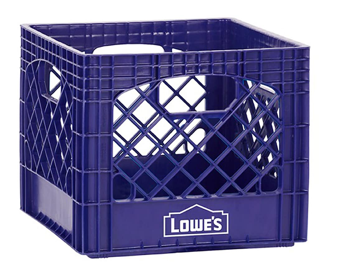 Buddeez 13-in W x 11-in H x 13-in D Navy Blue Plastic Stackable