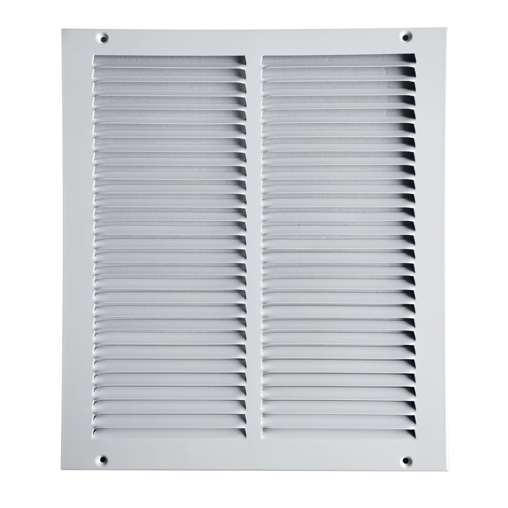 RELIABILT 7111214WH 12-in x 14-in Steel White Sidewall/Ceiling Grille