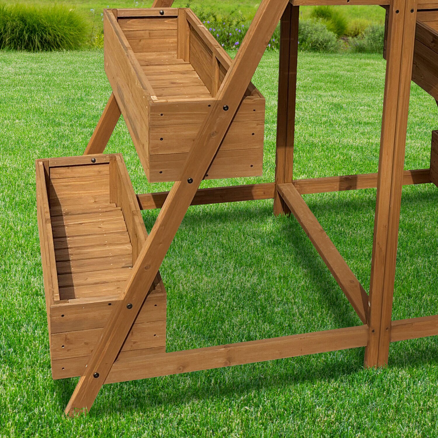Hanover HANPL0101-BRN Raised-Planter-Boxes - View #16