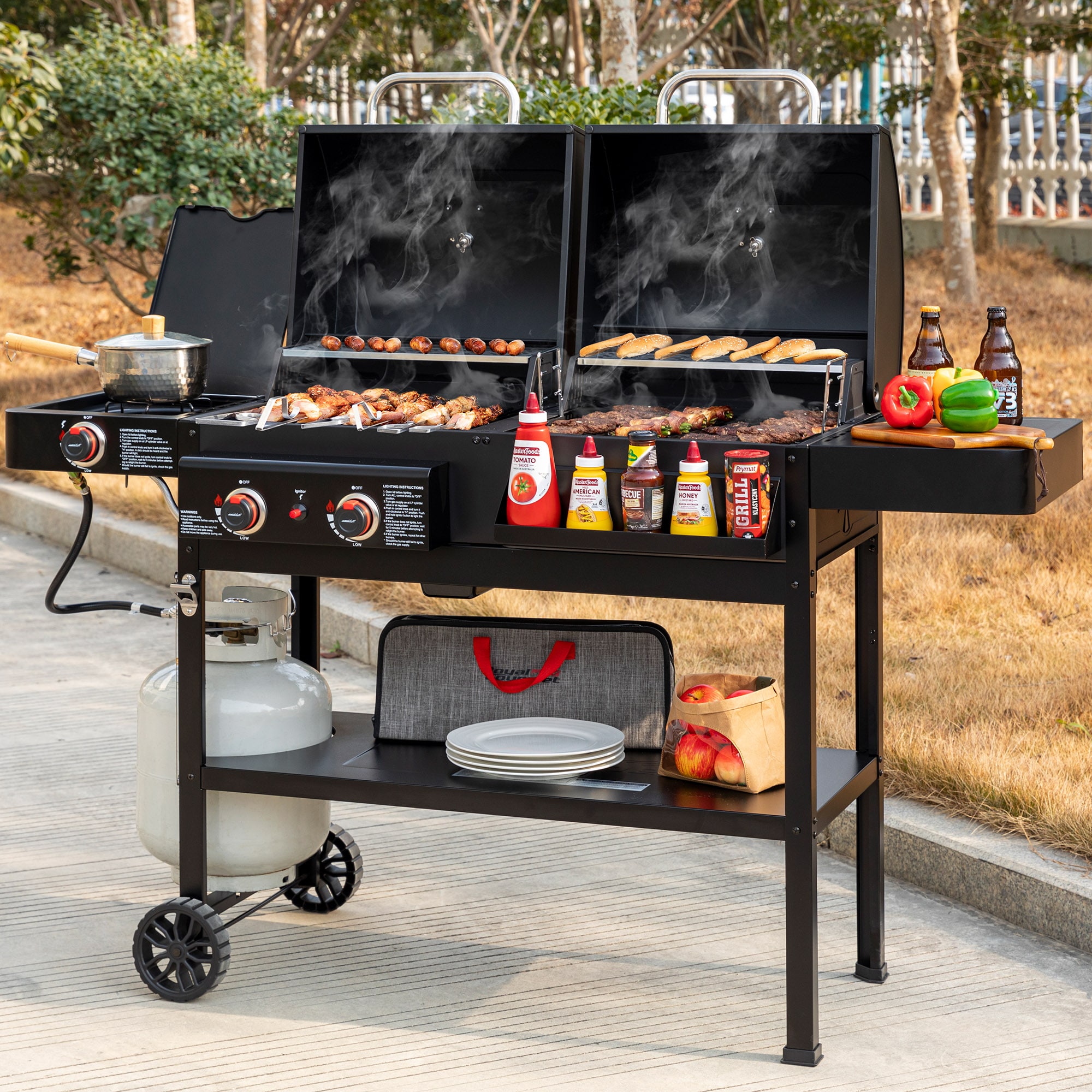Royal Gourmet ZH3005 Combo-Grills - View #5
