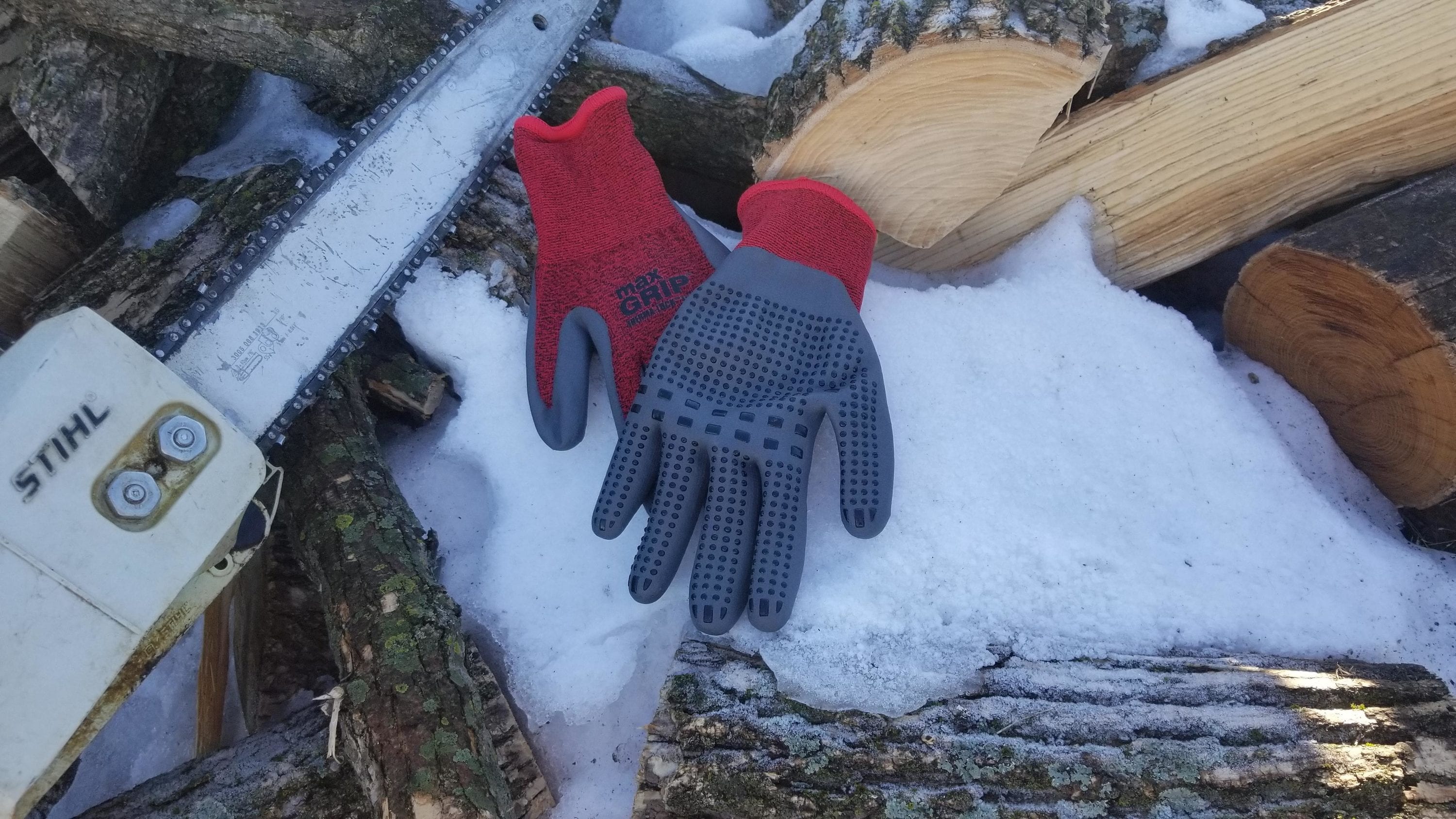 MidWest Gloves & Gear, Unisex, 6 Pack Max Grip™ Hi-Viz Yellow