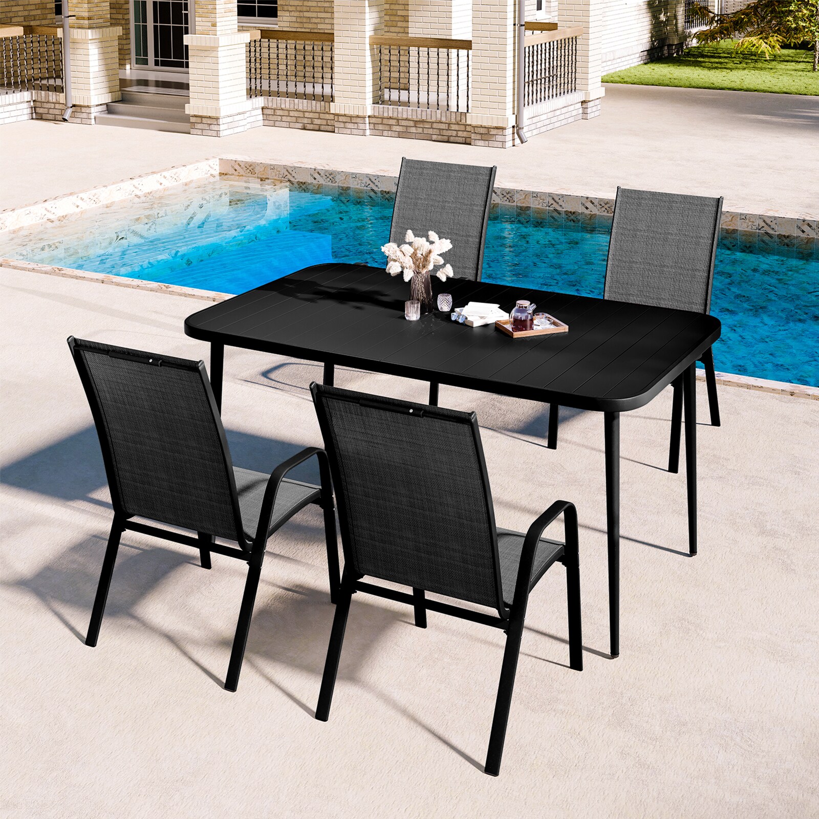 JEAREY SLTPZ-BK Patio-Tables - View #2