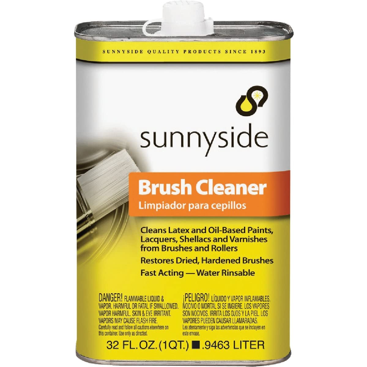 Sunnyside  70932 Water Rinsable Brush Cleaner 1-quart (Pack of 12)12