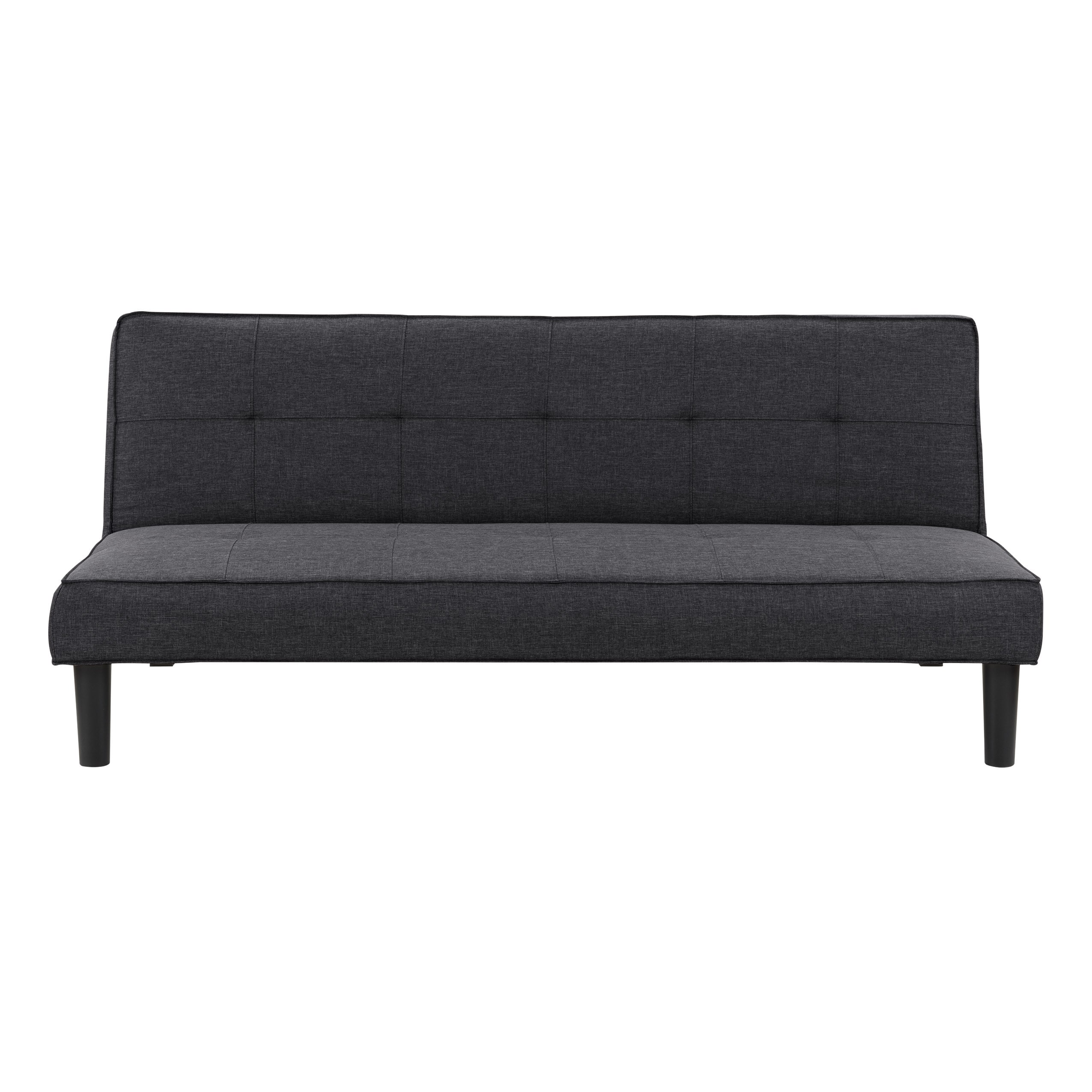 Corliving Yorkton Dark Grey Contemporary Modern Polyester Twin Futon In The Futons Sofa Beds Department At Lowes Com