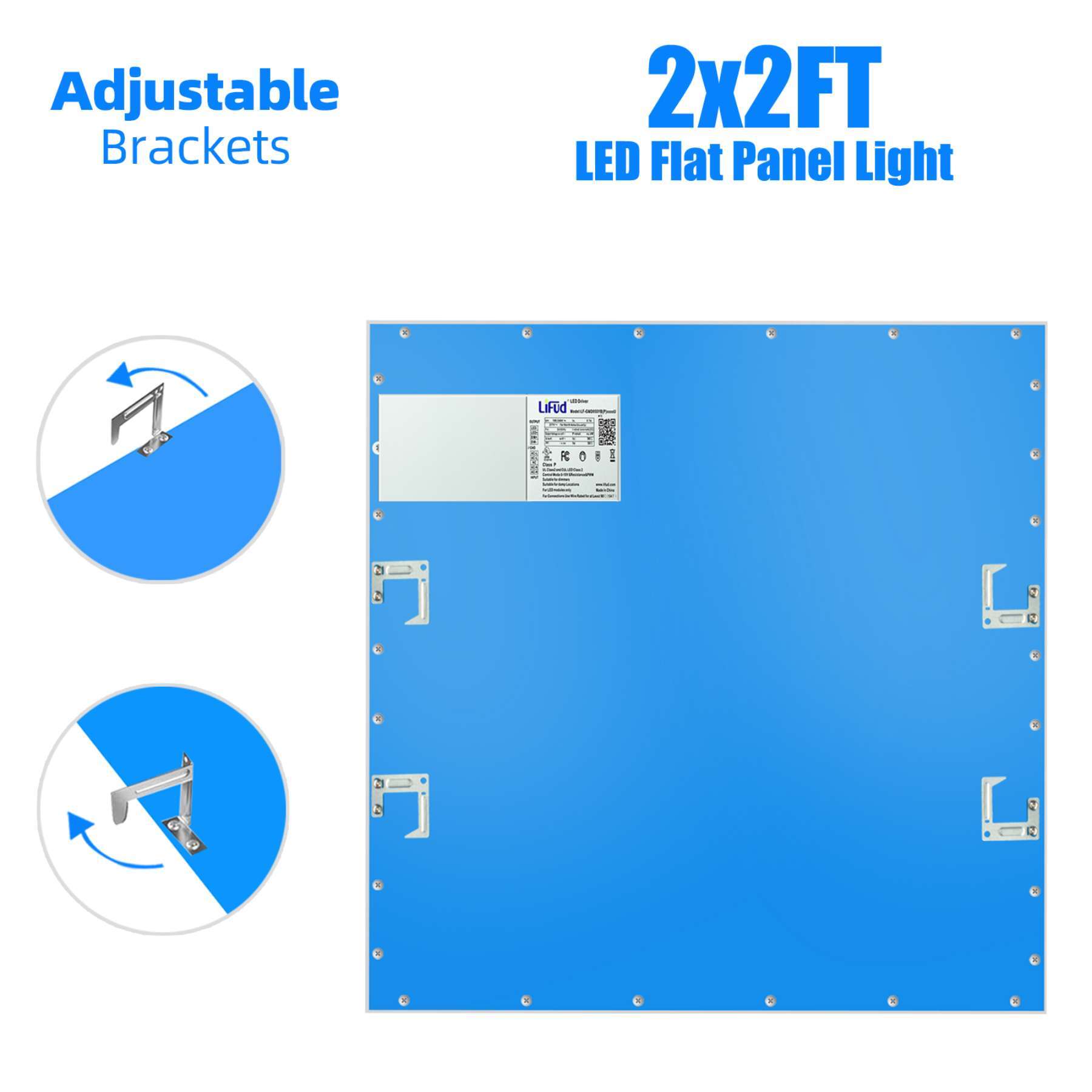 Bieuoram 2X2-10P-B Led-Panel-Lights - View #7