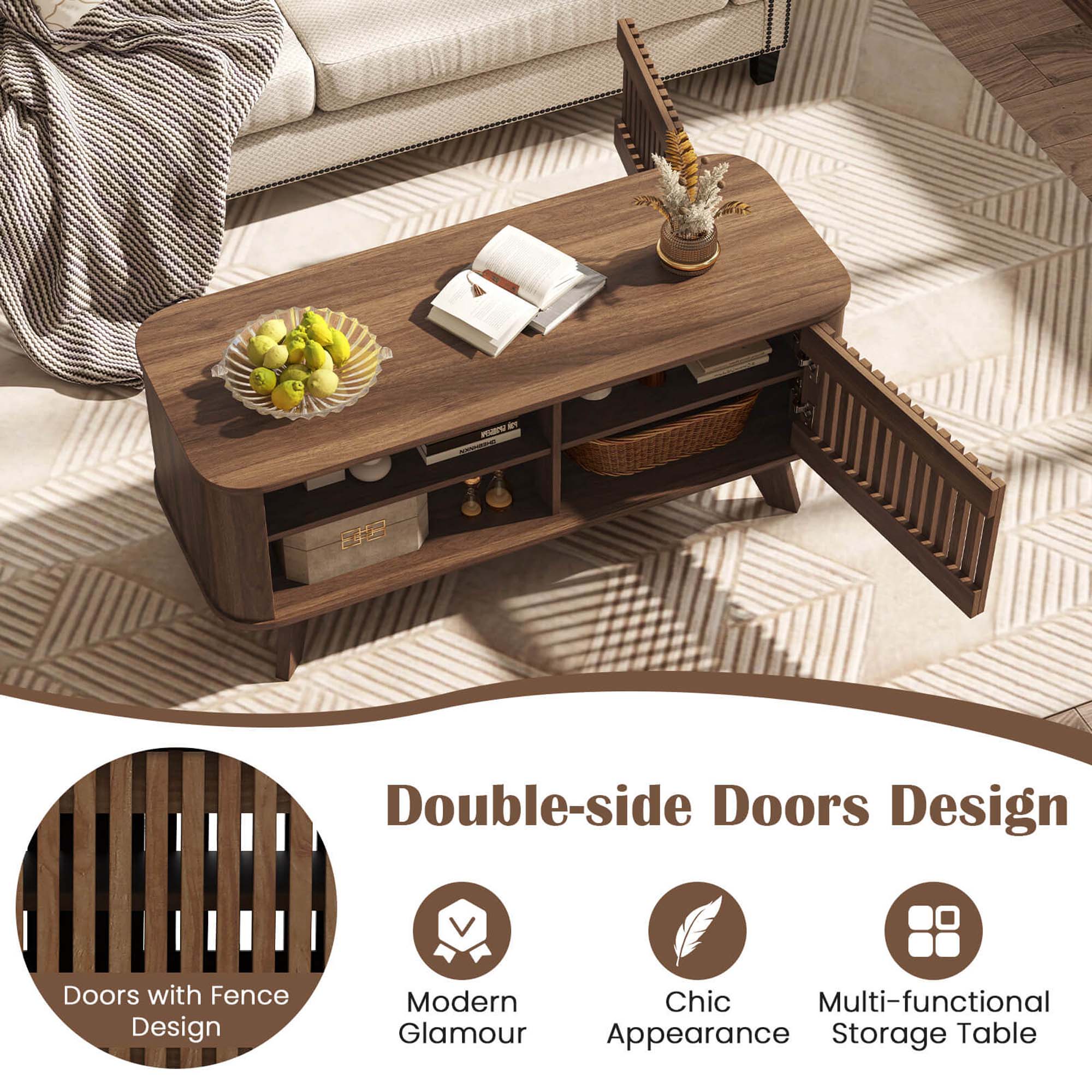 Costway HCST06261 Coffee-Tables - View #4