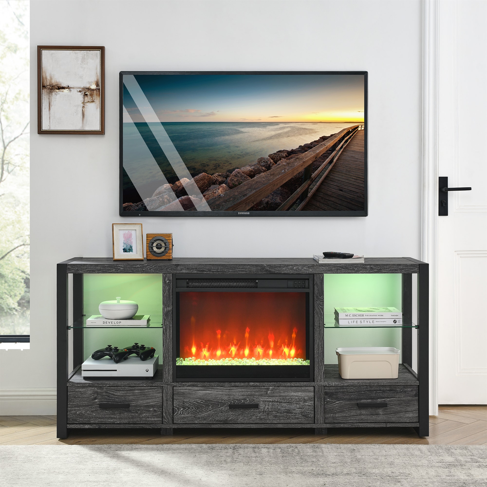 Bybafun YC0700006 Electric-Fireplaces - View #14
