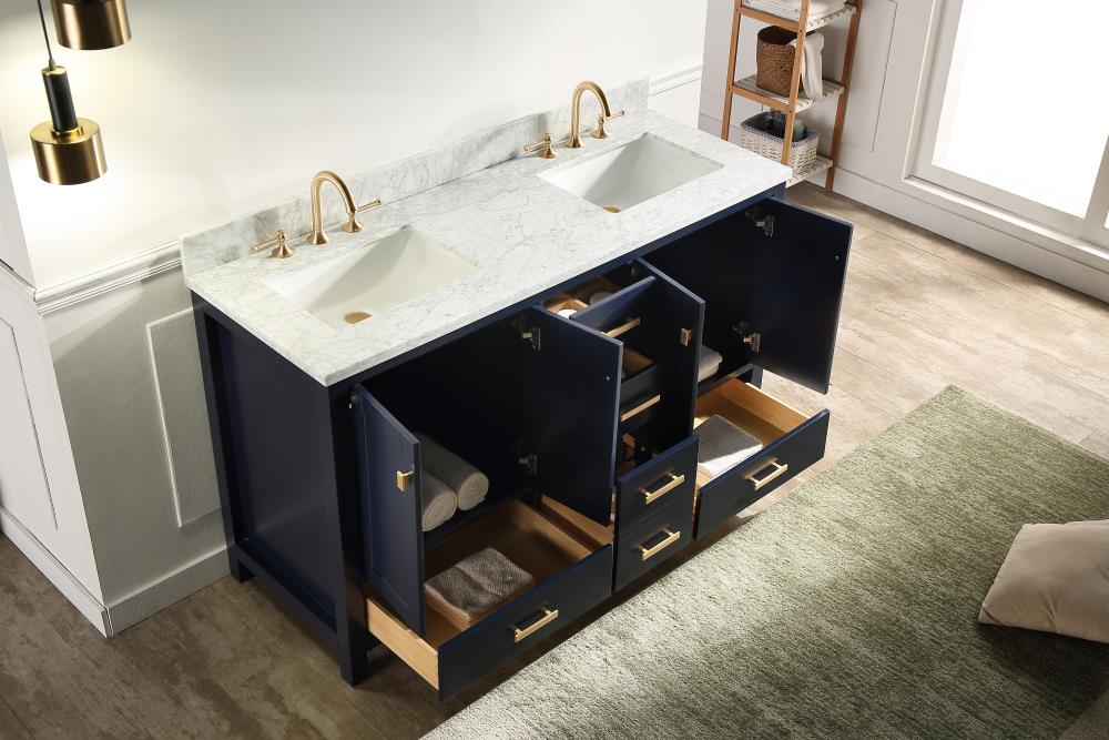 SUPREME WOOD 69060-CAB-DB-SQ Bath-Vanity-Combo - View #4