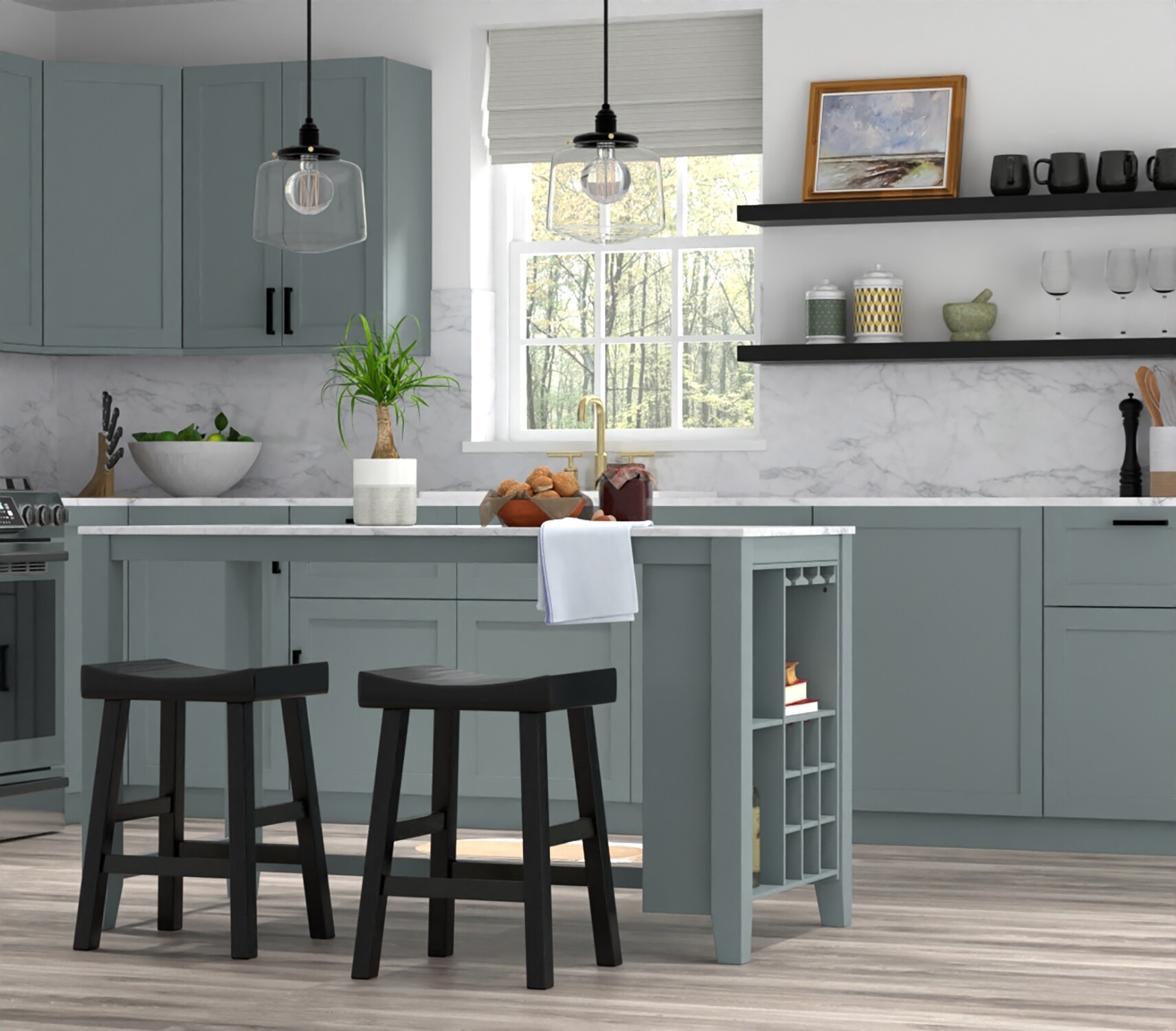 Carolina Cottage 548-24AB stools - View #9