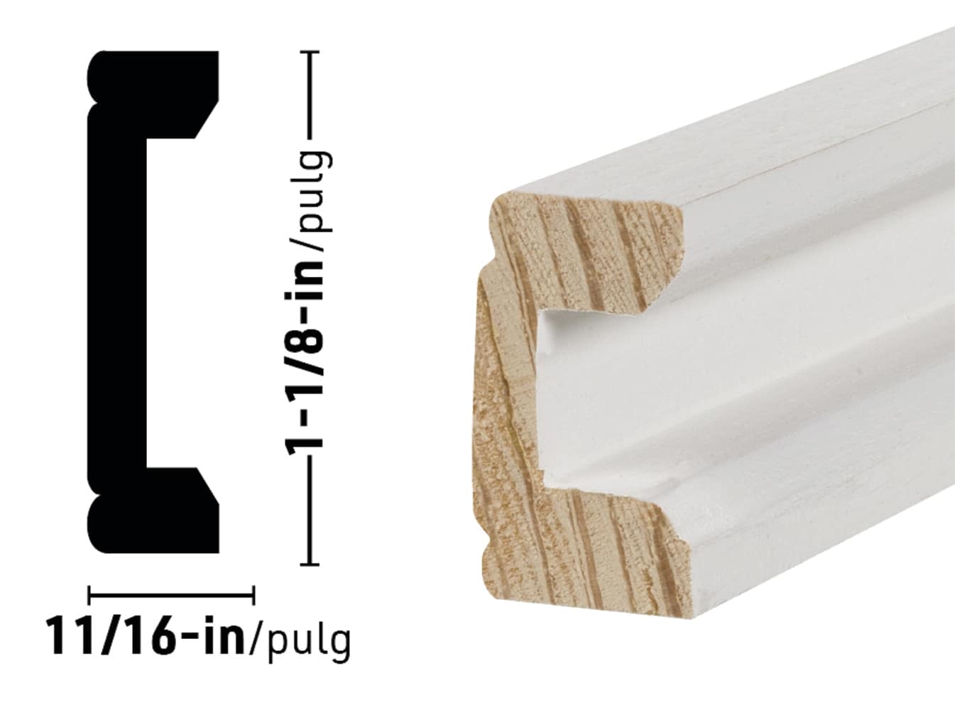 RELIABILT L0466028 Wall-Panel-Moulding - View #3