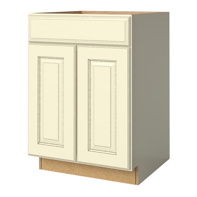 allen + roth Annscroft 9-in W x 34.5-in H x 24-in D Hazelnut Maple Door Base Semi-Custom Cabinet allen + roth Annscroft 9-in W x 34.5-in H x 24-in D Hazelnut Maple Door Base Semi-Custom Cabinet