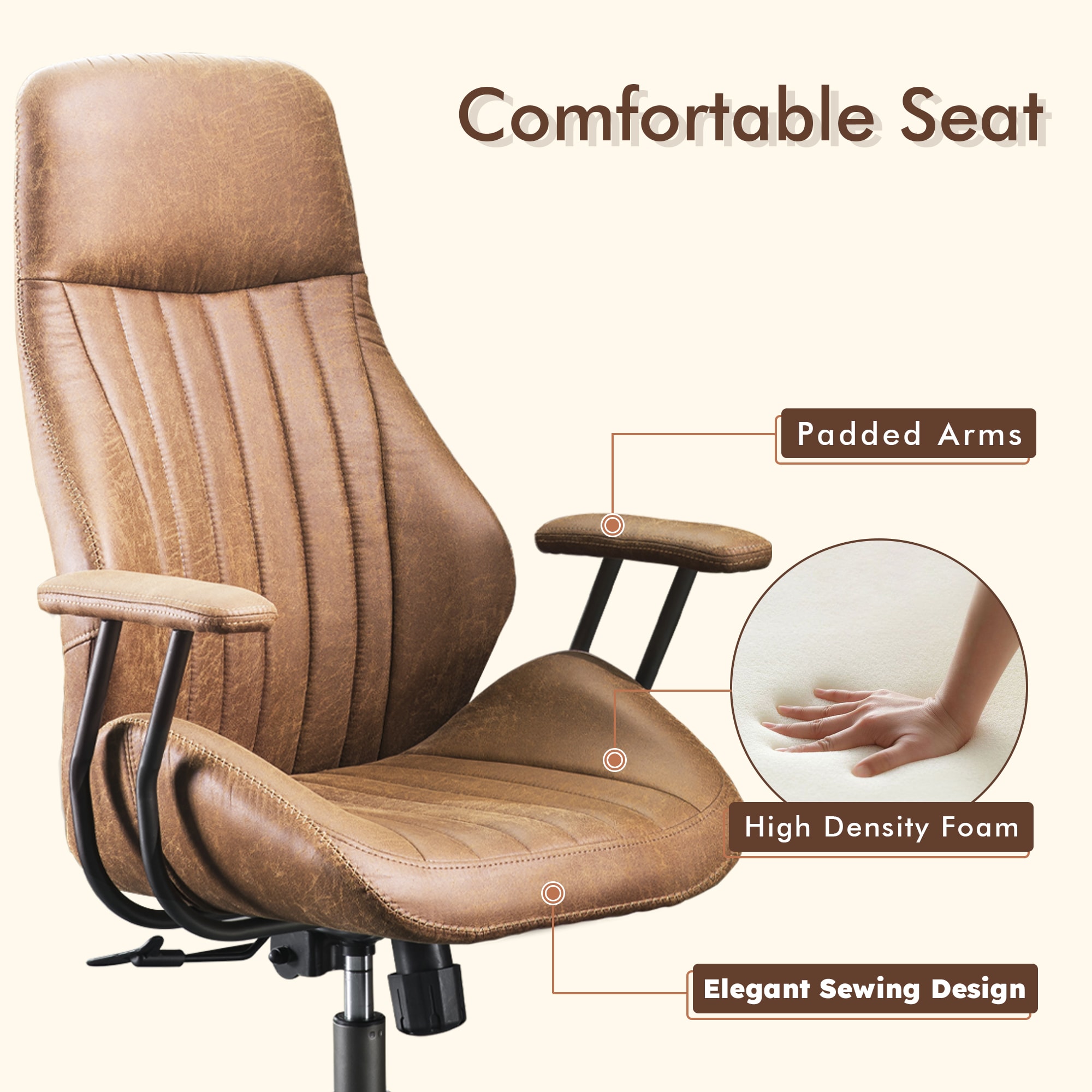 Caodoc L5-KL600-5 Office-Chairs - View #4