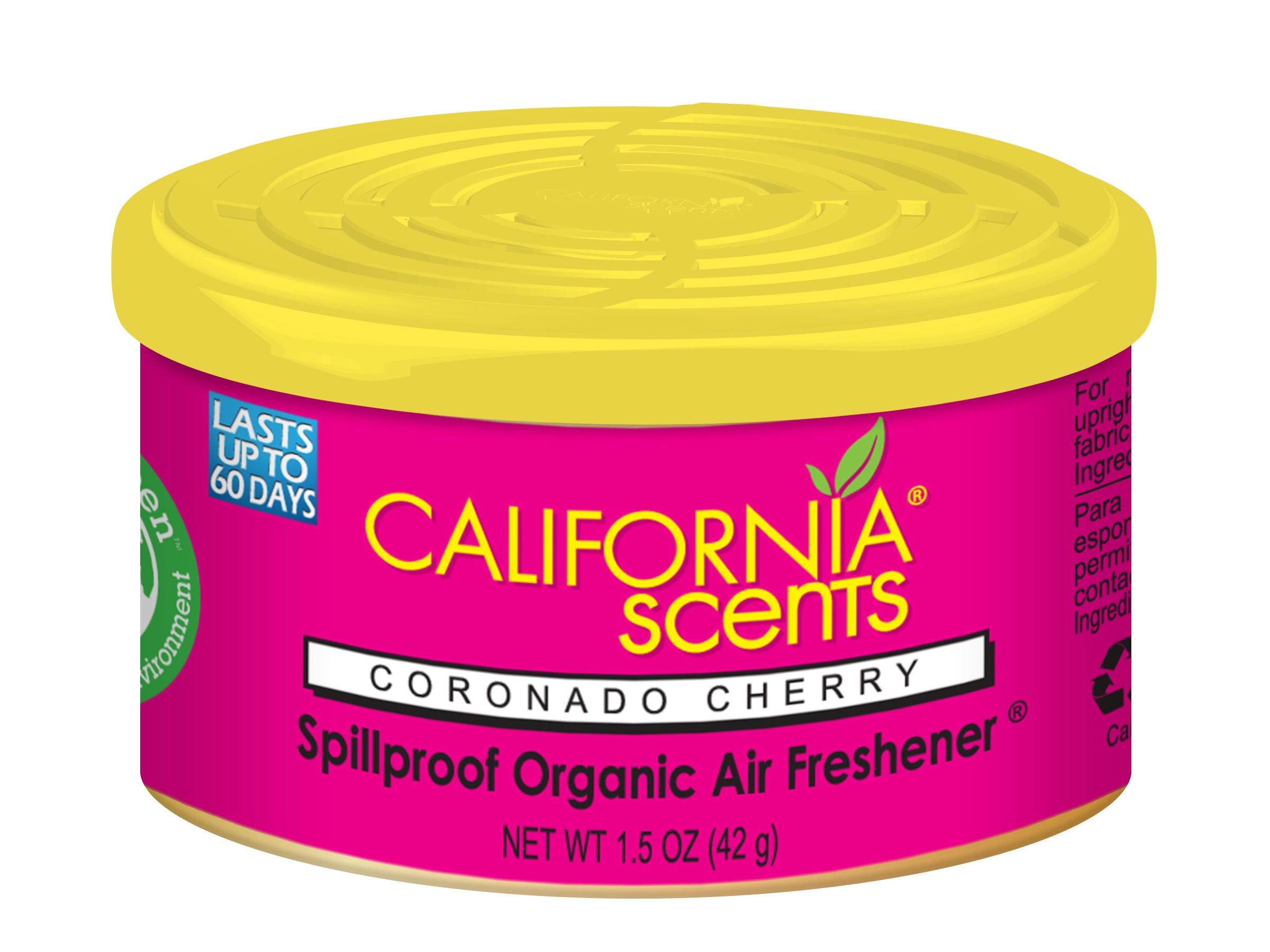 California Scents Air Freshener, Spillproof Organic, Coronado Cherry - 1.5 oz
