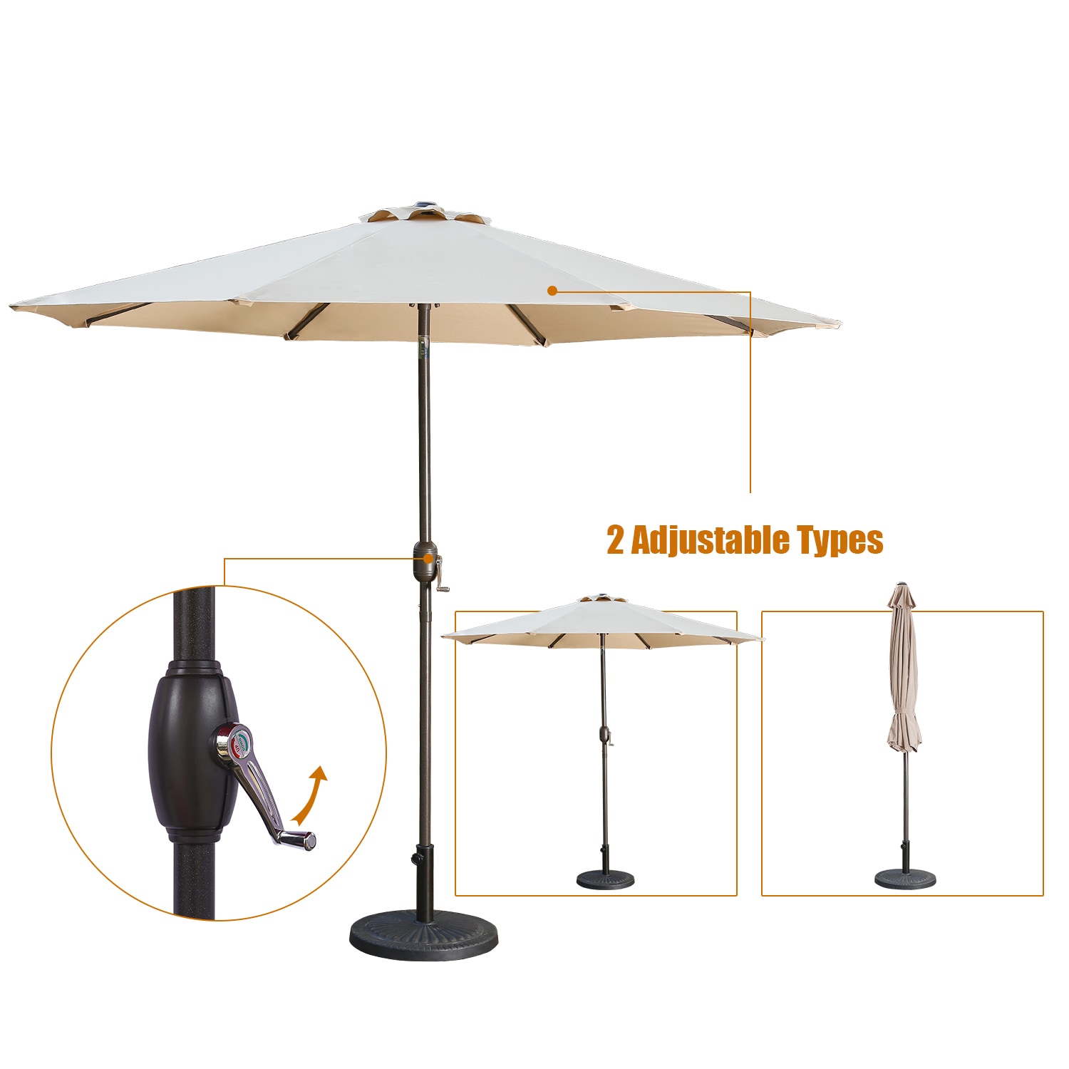 CASAINC WF-SM-270LB Umbrellas-2 - View #5