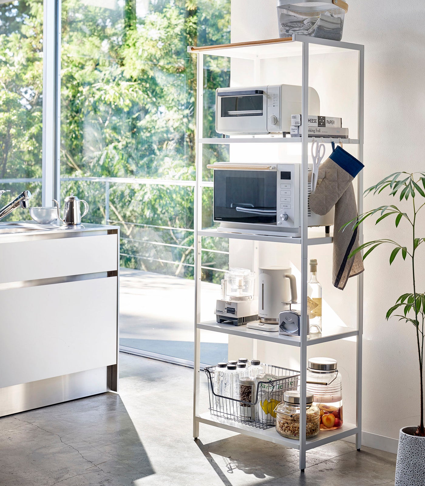 Yamazaki Storage Rack 67 Inch 67in H Steel in the Freestanding