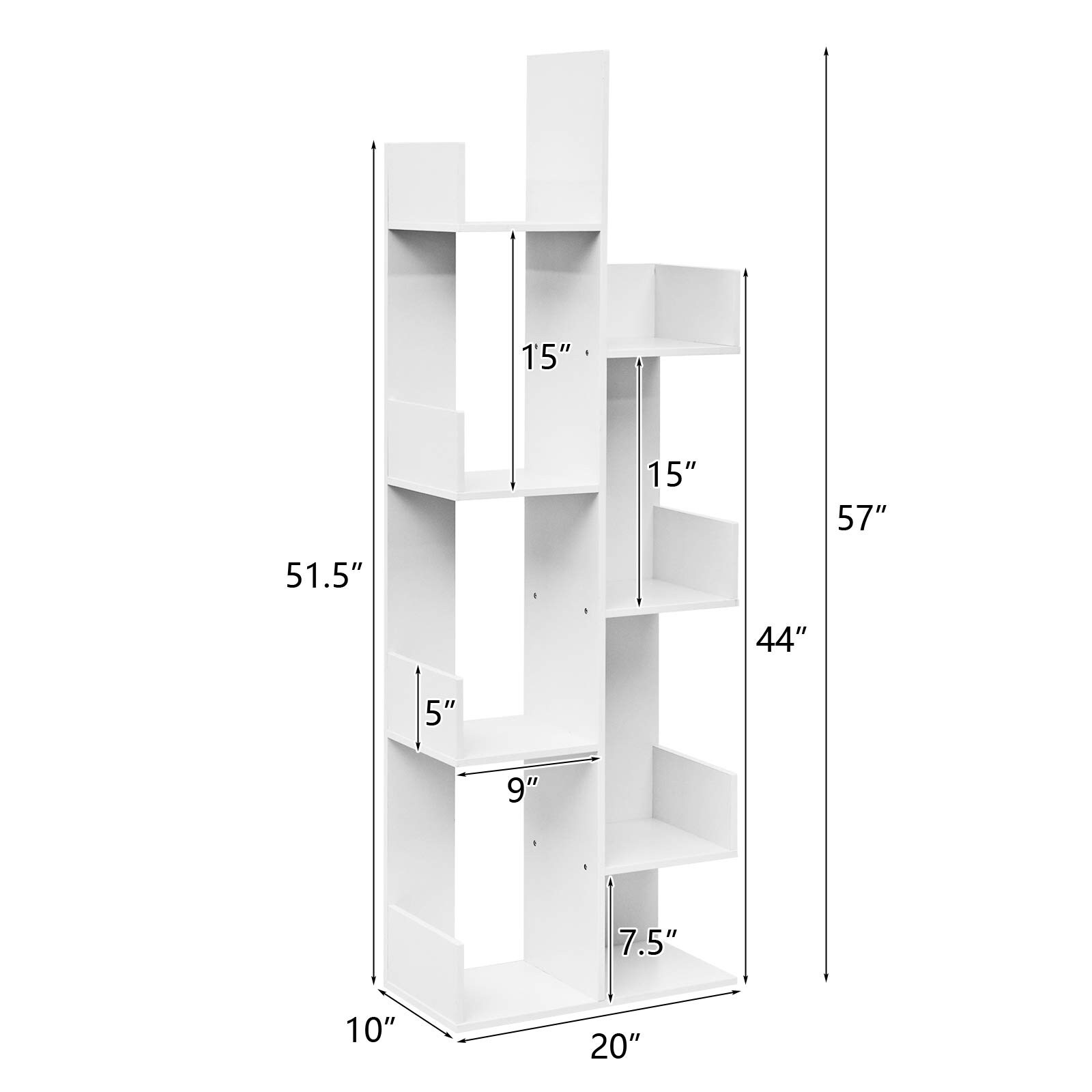 FurniFusion BK-DFF-2007 bookcases - View #2