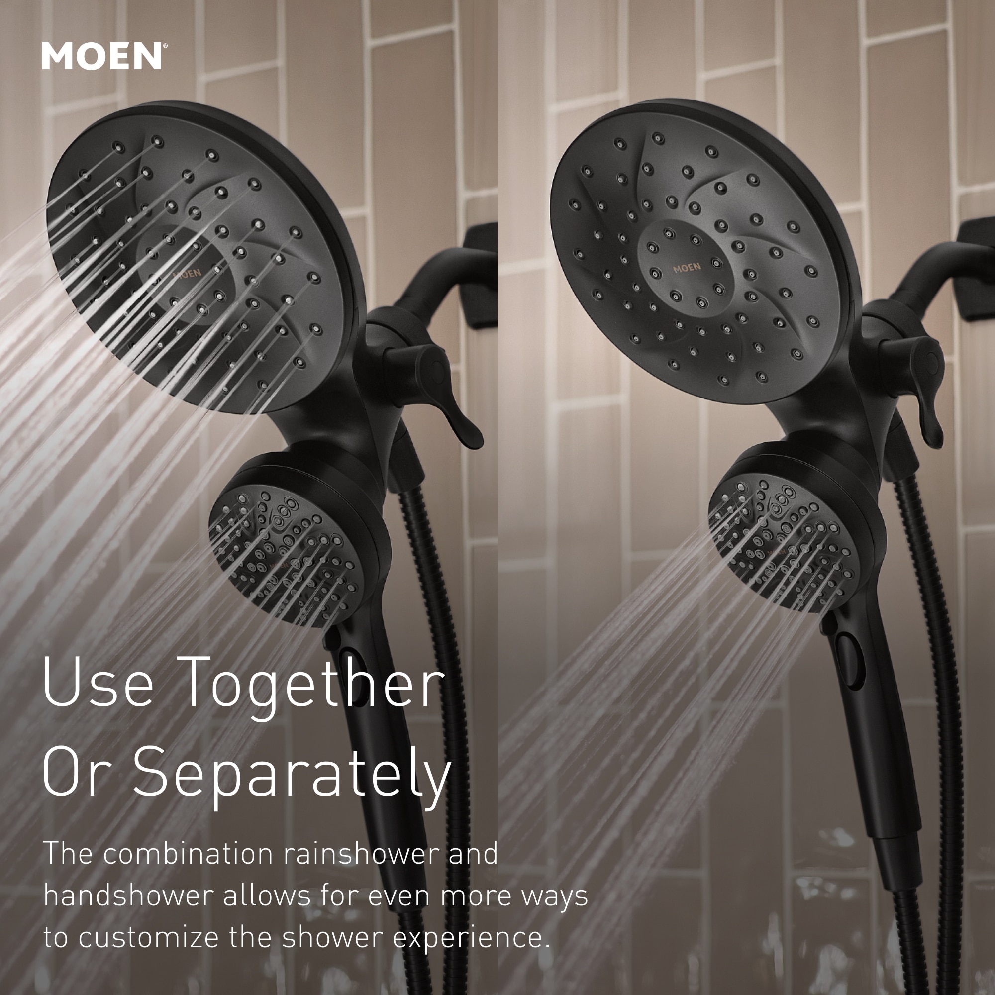 Moen 26013BL Fixed-Showerhead - View #5