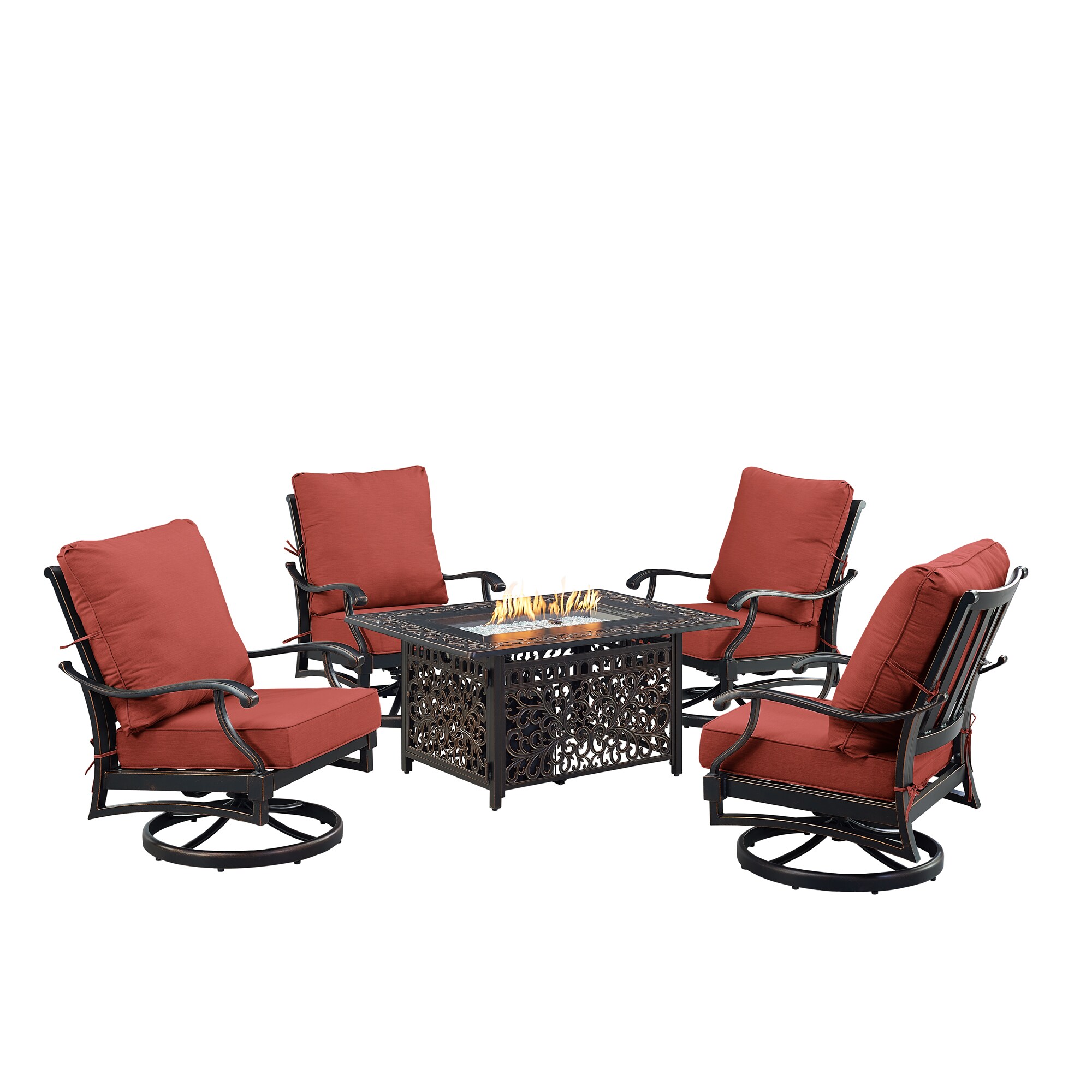 Oakland Living SHAO4CHCABOSRDCUA Patio-Conversation-Sets - View #2