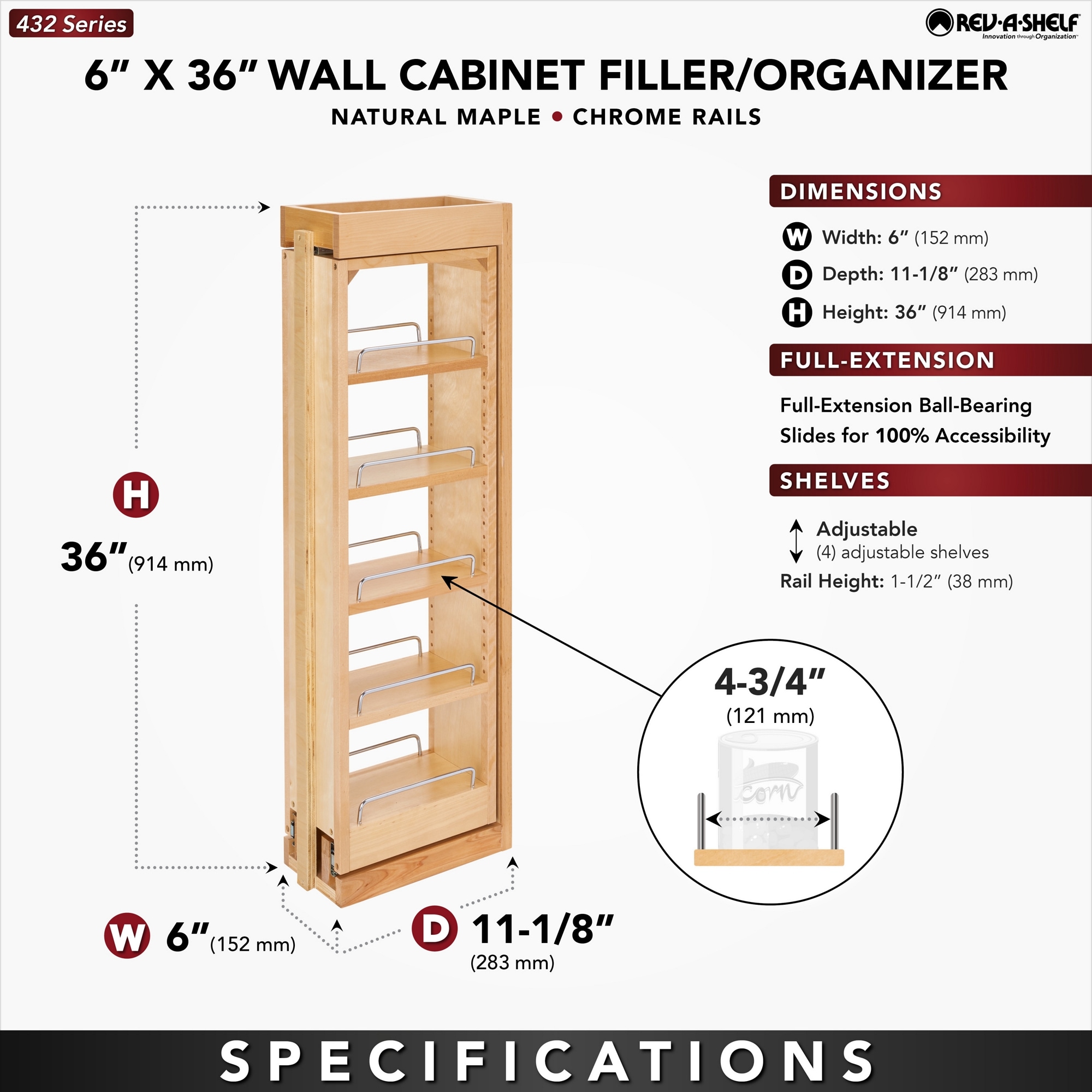 Rev-A-Shelf 189762 Pull-Out-Cabinet-Baskets - View #2