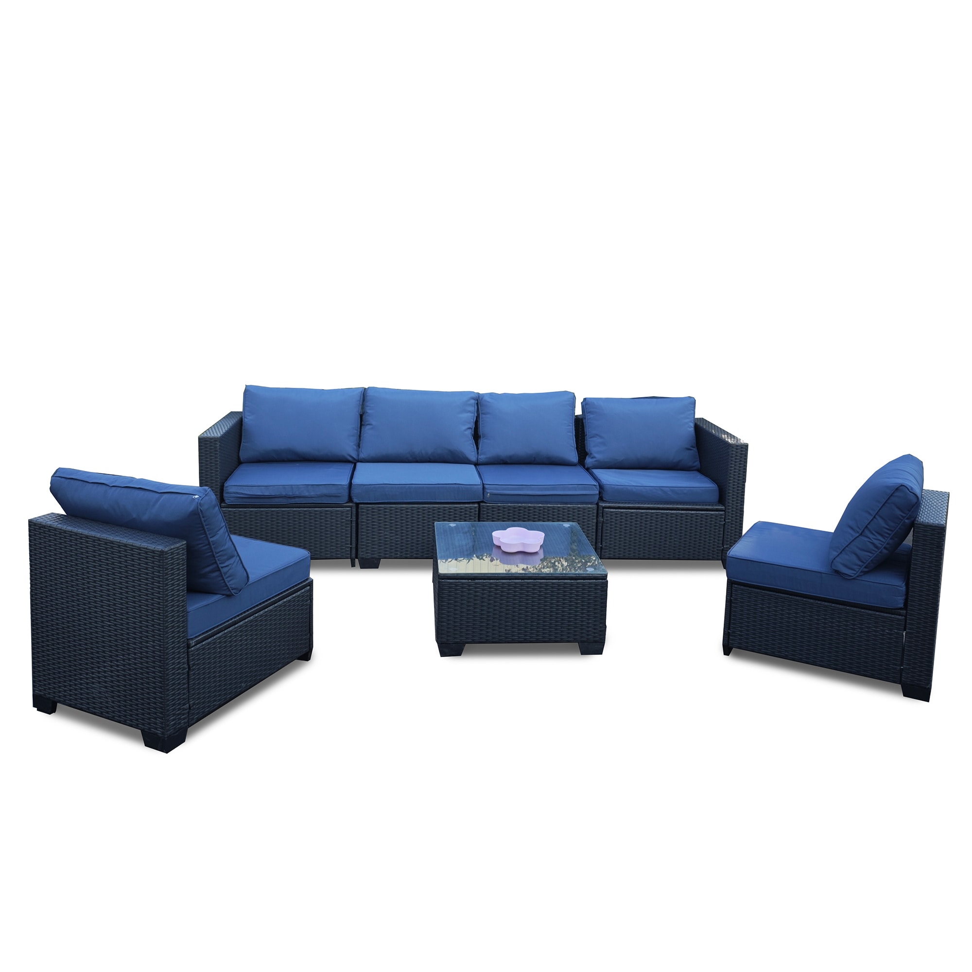 SINOFURN SYA010491GY Patio-Sofas-Daybeds - View #7