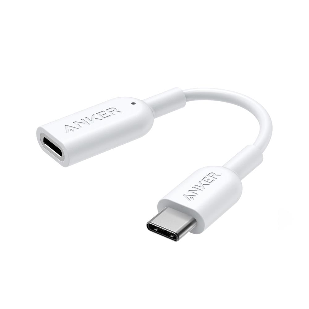 Anker USB-C to Lightning Female Audio Adapter - White