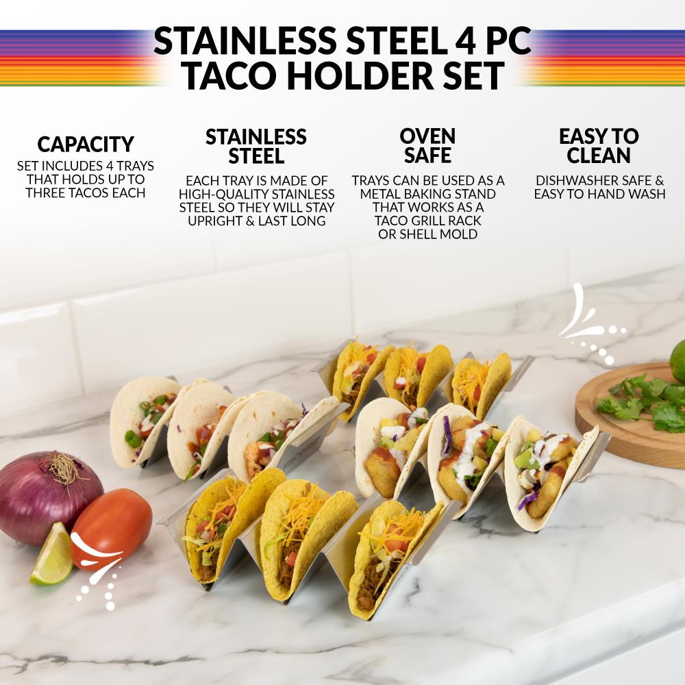 Stainless Steel Taco Accessories, Stainless Steel Taco Shell Mold
