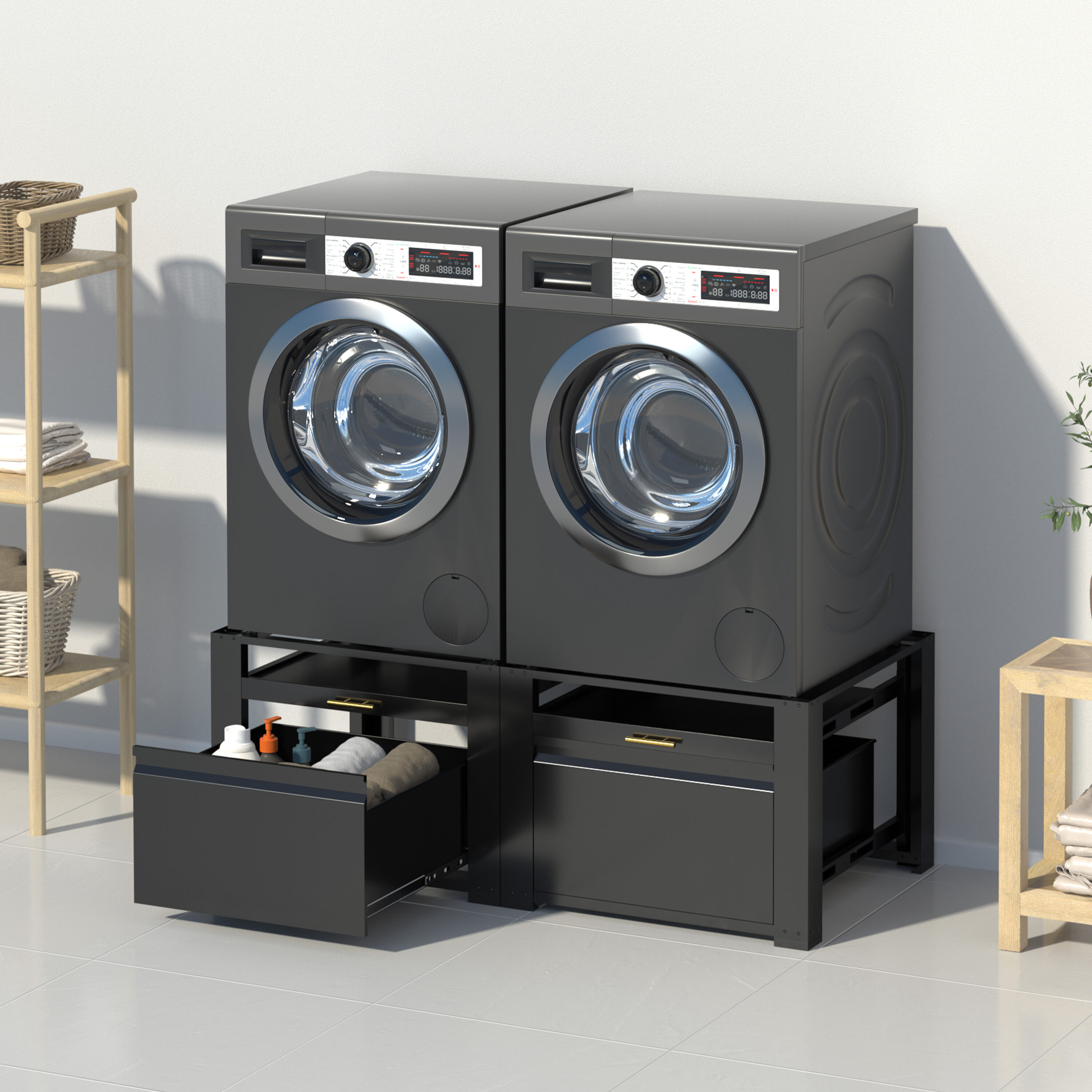 VEIKOUS VANITY SET C01 Laundry-Pedestals - View #9