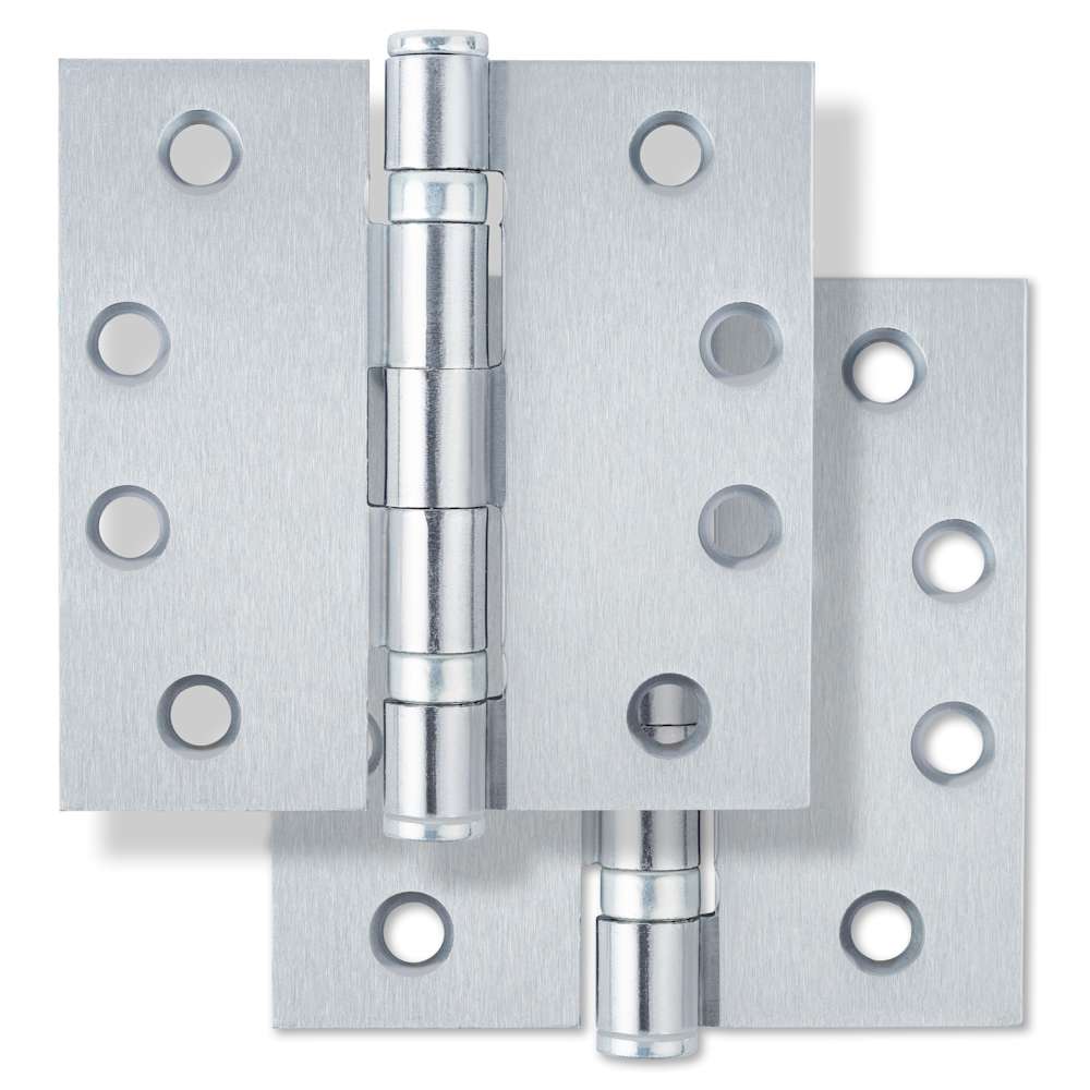 Miseno MDH4082 4 x 4 Ball Bearing Square Corner Door Hinge Pair #MDH4082SC