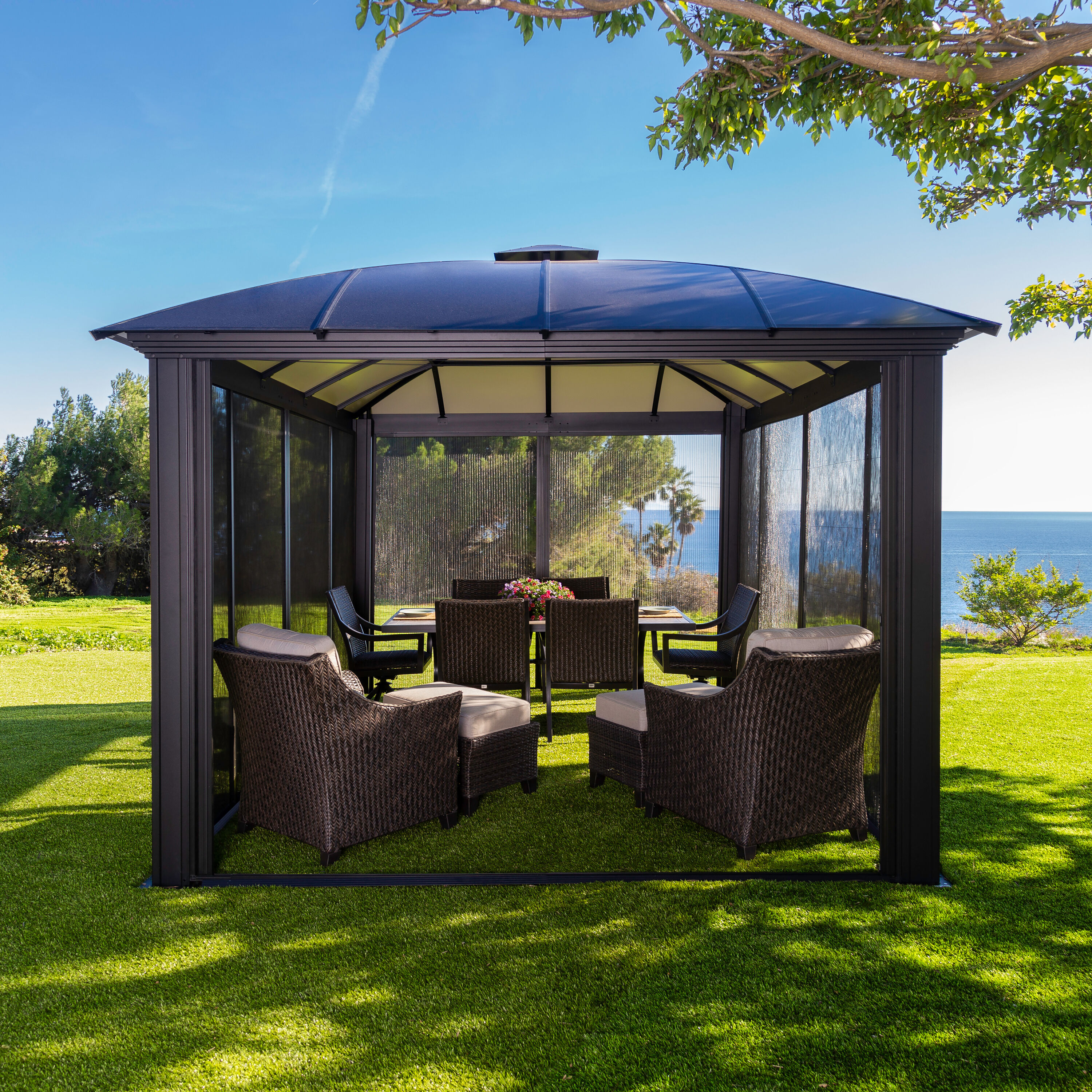 Paragon Outdoor GZ3DXLS Wood-Resin-Gazebos - View #5