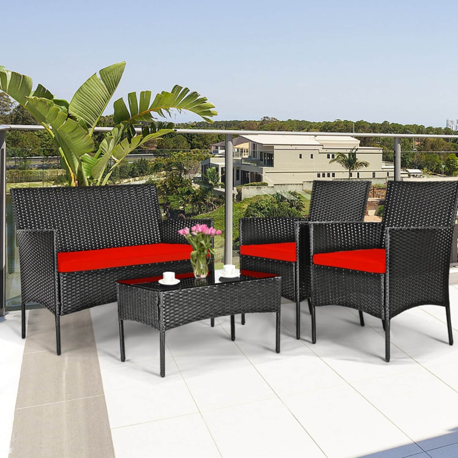 Forclover HYFC-5357RE Patio-Conversation-Sets - View #10