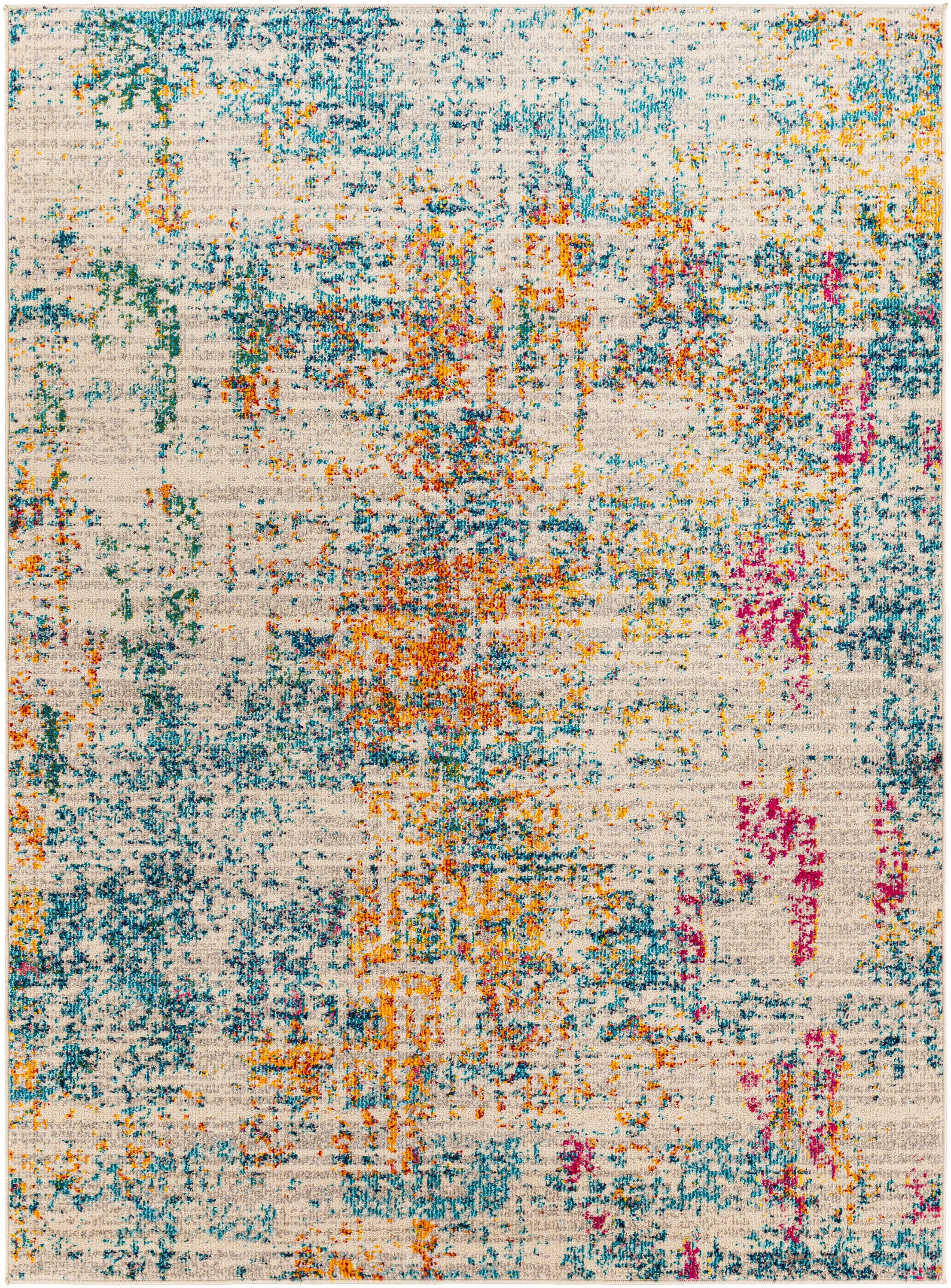 Artistic Weavers MRC2335-23 Morocco 2 X 3 Multicolor Indoor Abstract Mid-century Modern Area Rug