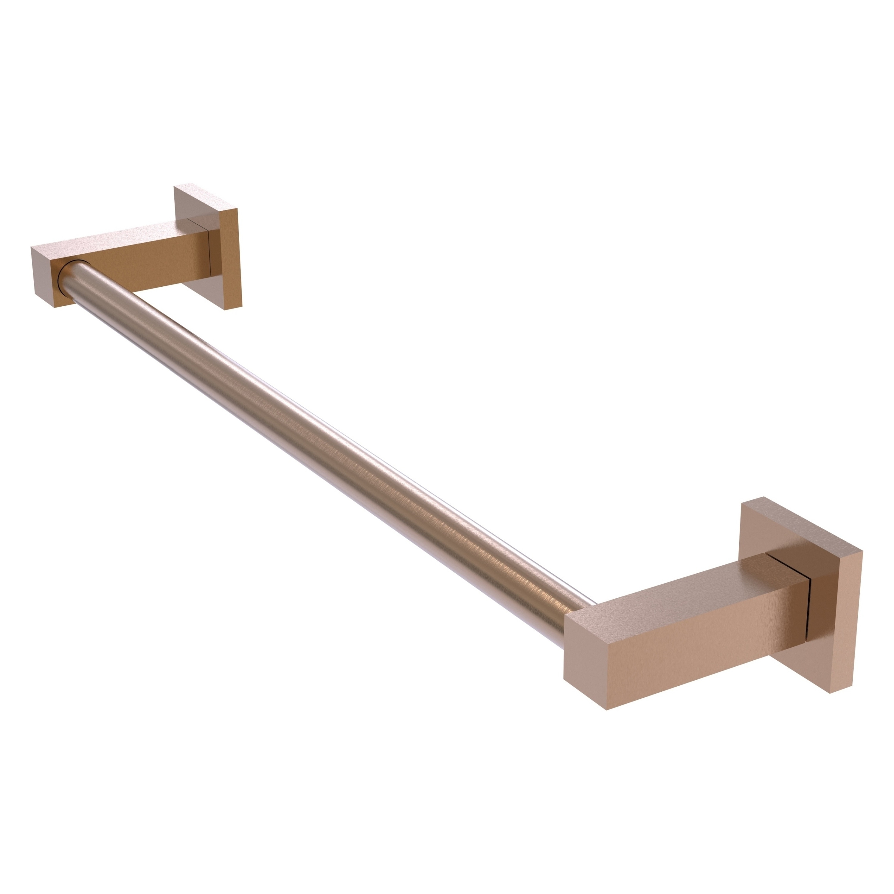Allied Brass MT-41-30-BBR Montero 30-in Brushed Bronze Wall mount Single Towel Bar
