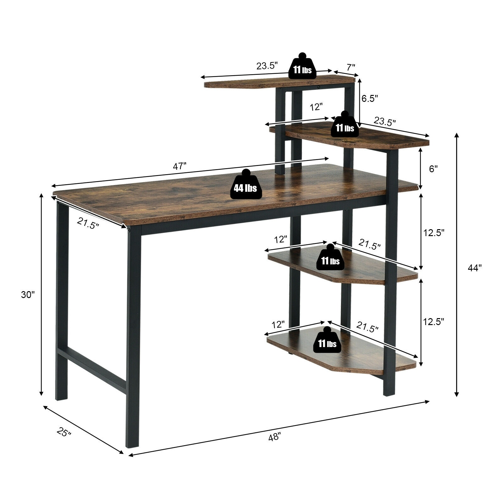 CASAINC WF-HYSN-66083CF desks - View #9