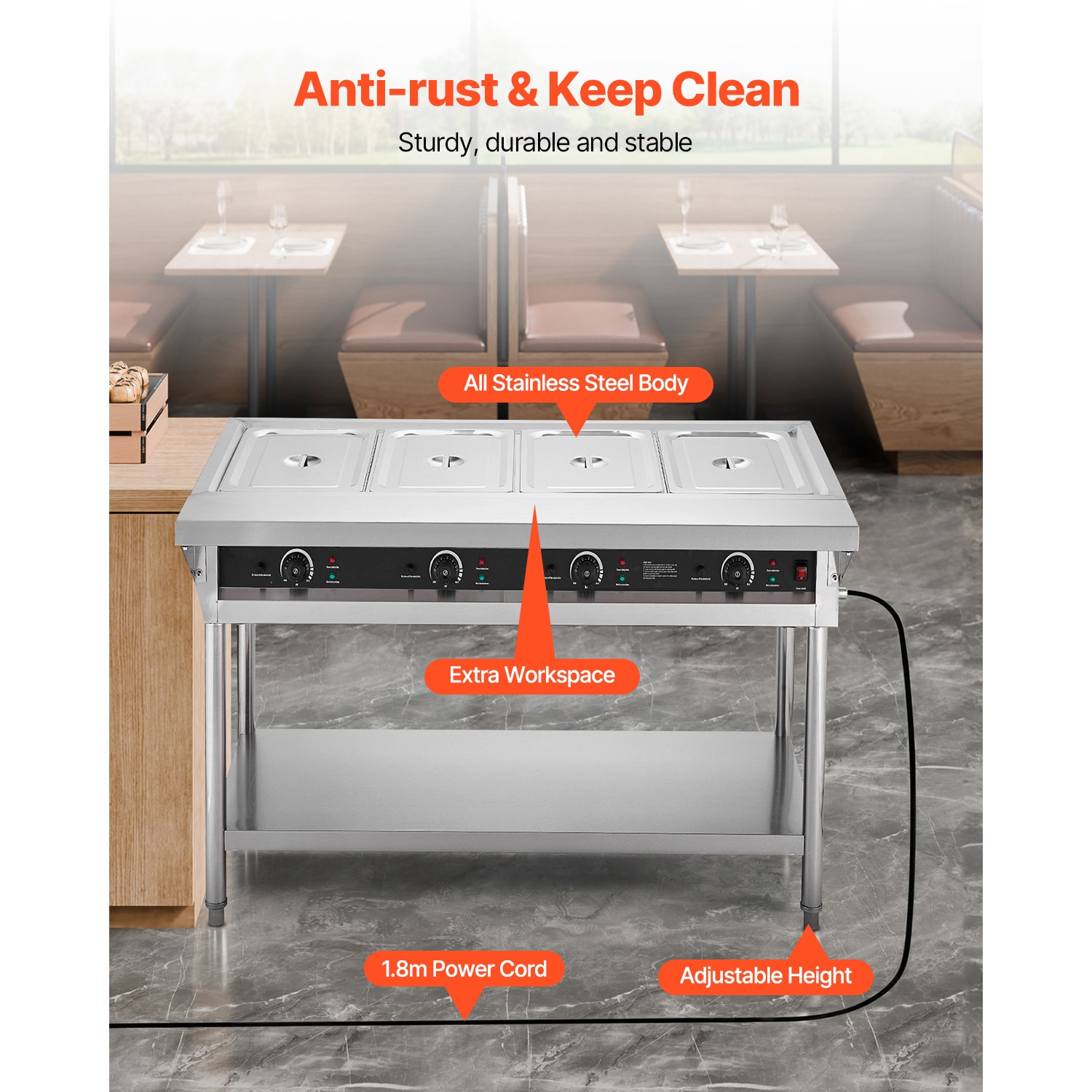 VEVOR SCSJRKZQZKFS06870V1 Buffet-Servers - View #5