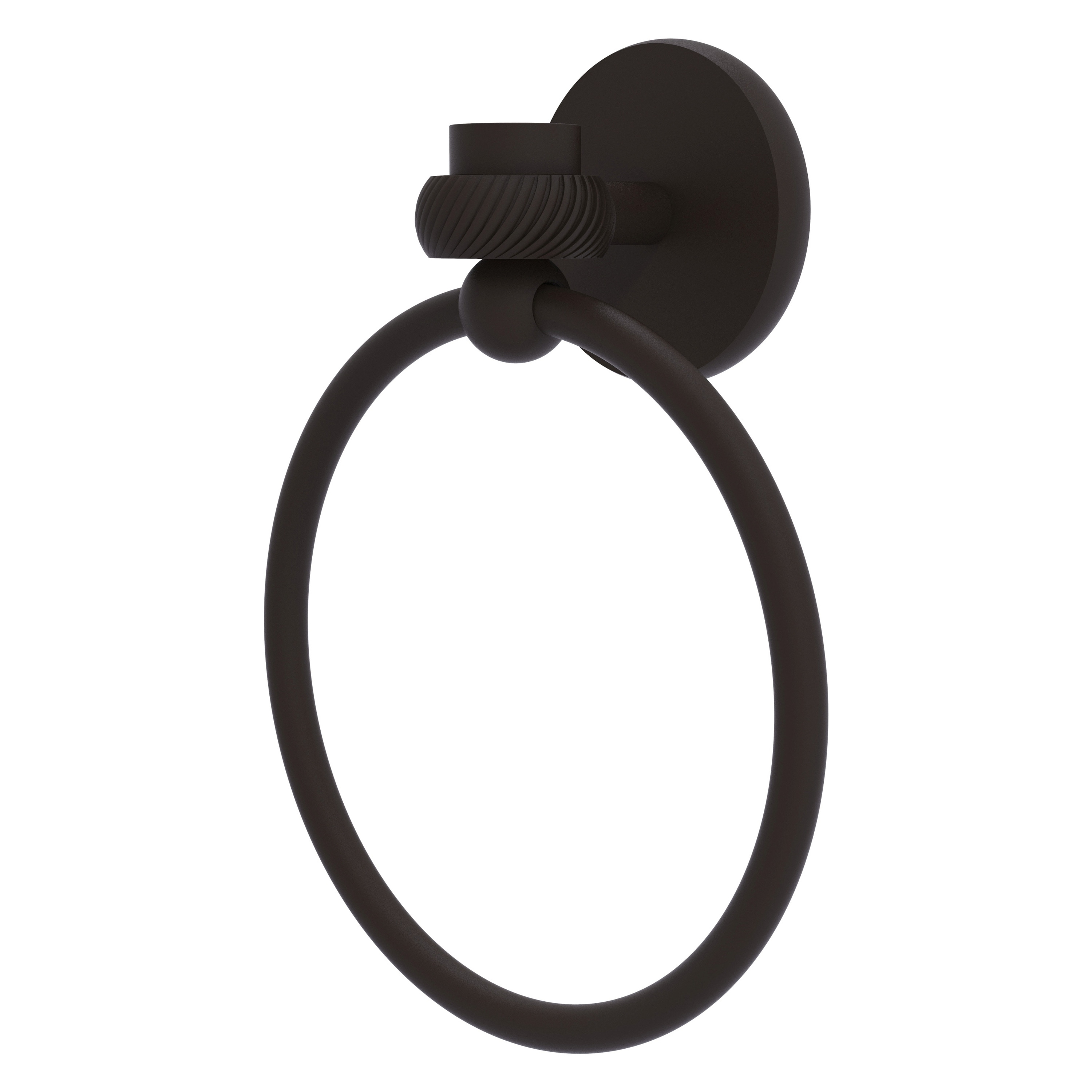 Allied Brass 7116T-ORB Satellite Orbit One Oil-rubbed bronze Wall mount Single Towel Ring