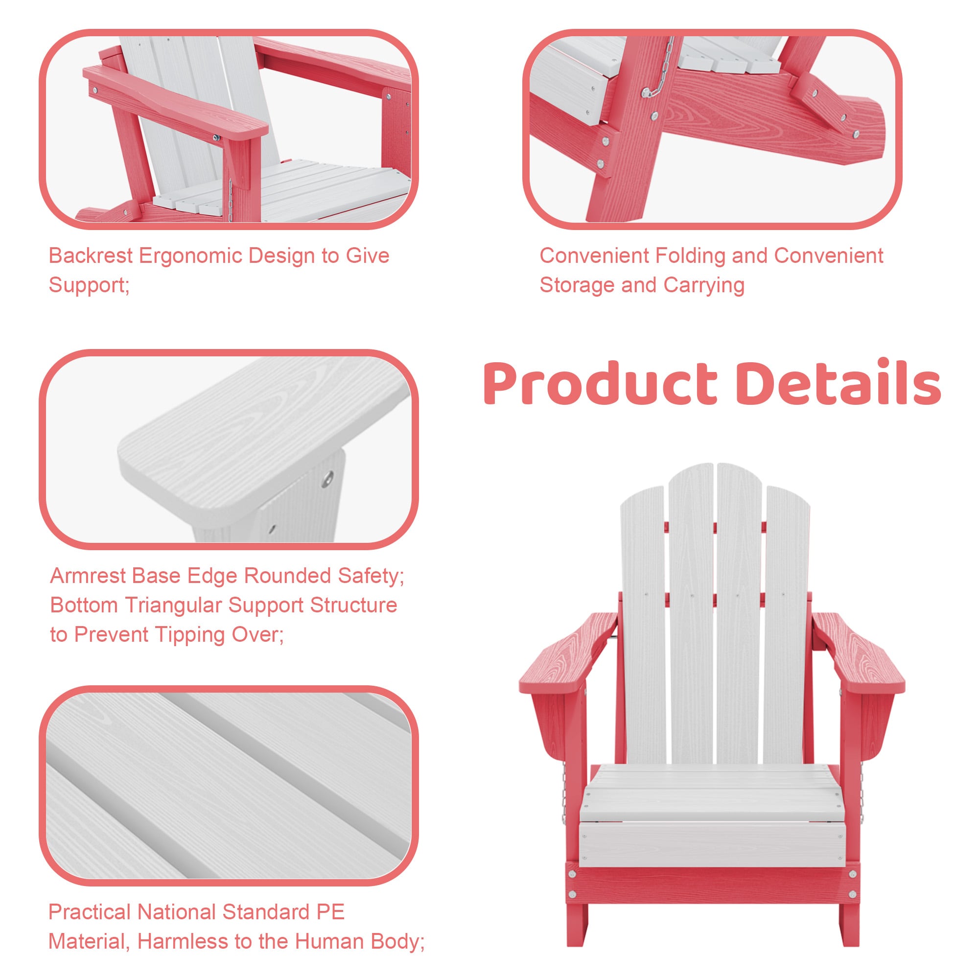 VOUA AK-CDYD-WK Patio-Chairs - View #4
