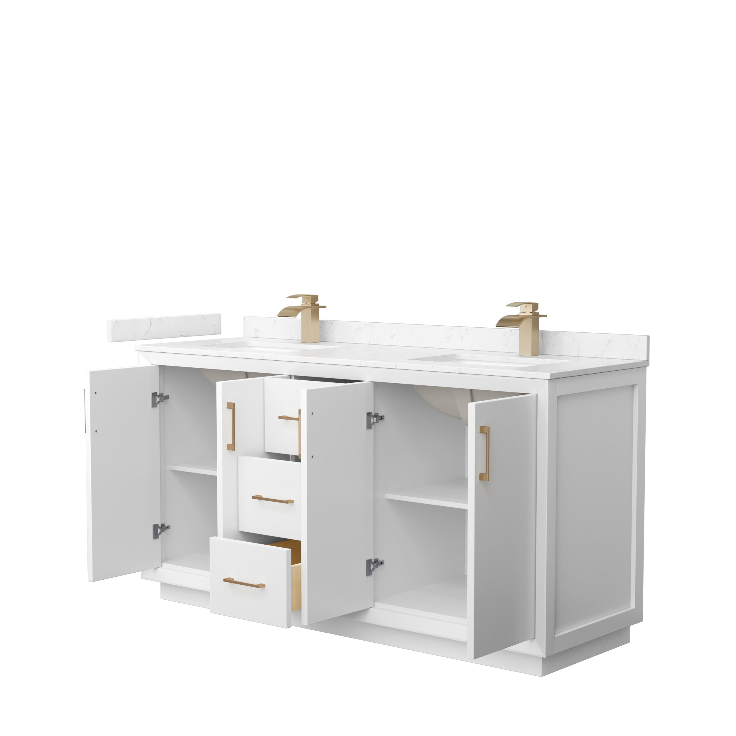 Wyndham Collection WCF414166DWZC2UNSMXX Bath-Vanity-Combo - View #2