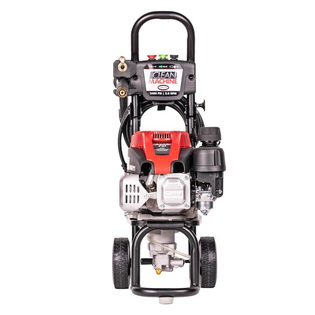 SIMPSON Clean Machine 2400 PSI 2-Gallon-GPM Cold Water Gas Pressure Washer with Simpson Engine CARB SIMPSON Clean Machine 2400 PSI 2-Gallon-GPM Cold Water Gas Pressure Washer with Simpson Engine CARB