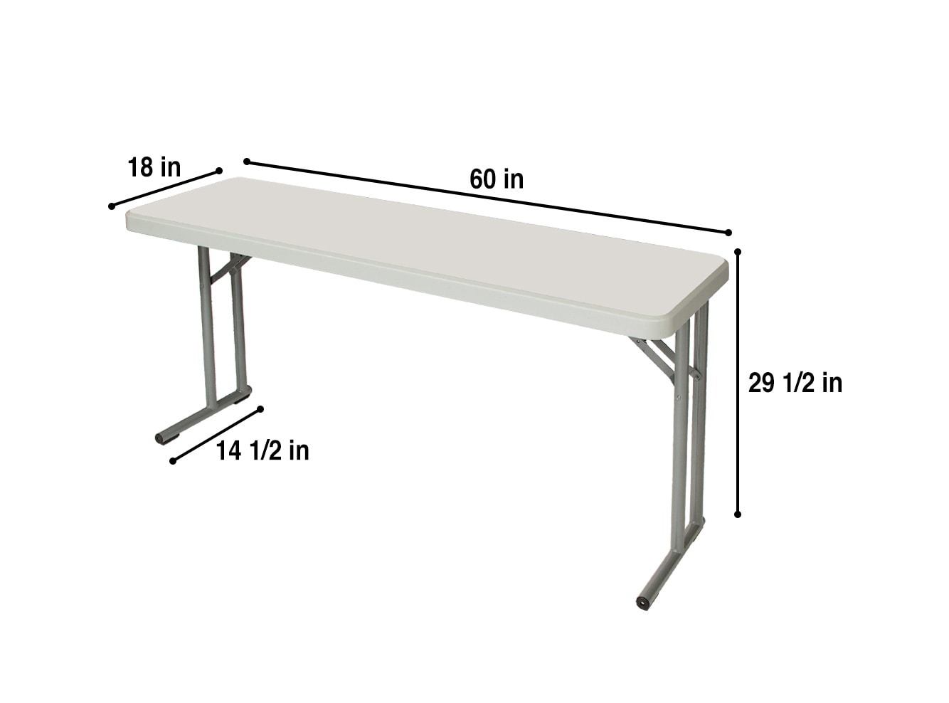Hampden Furnishings HMDST1860 Folding-Tables - View #6