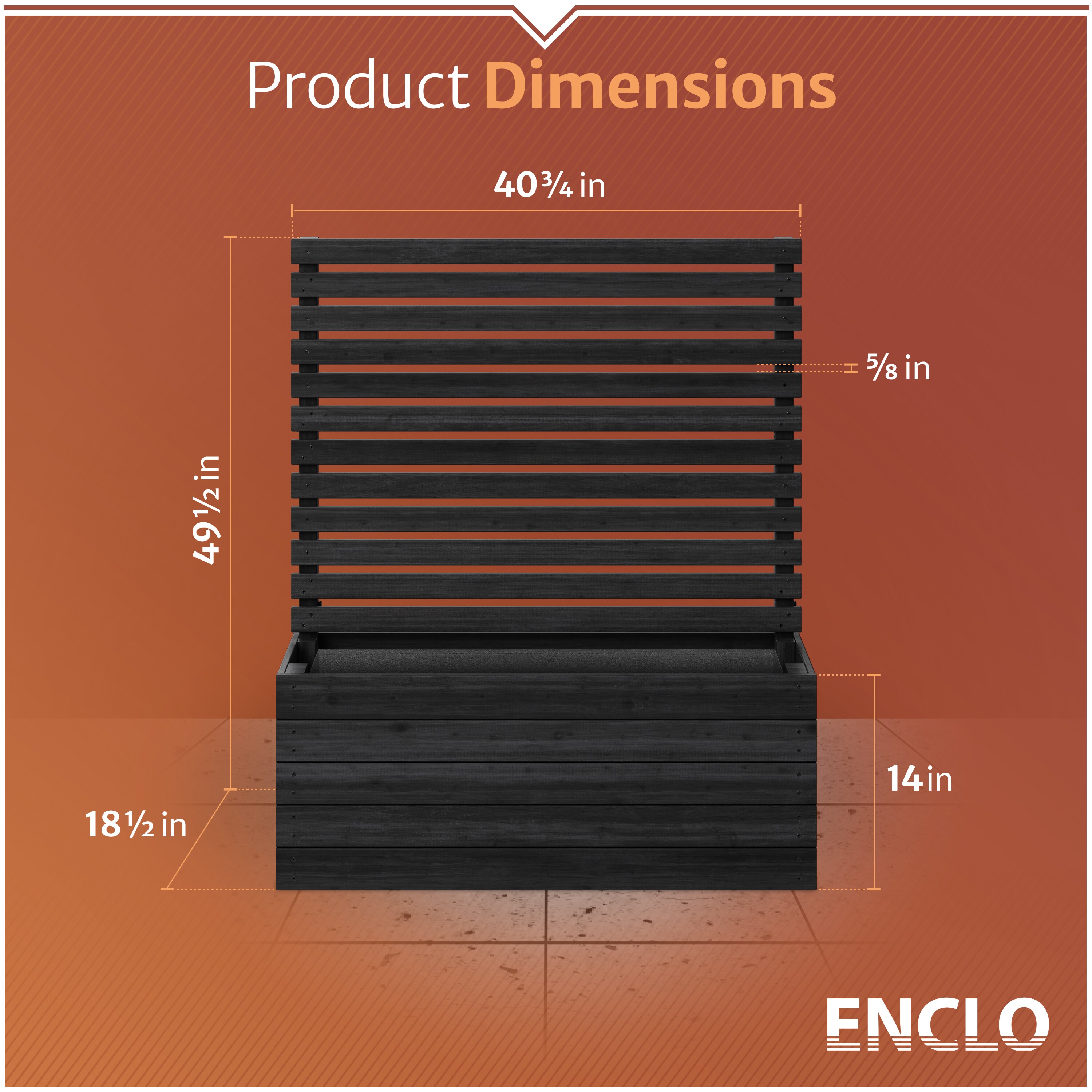 Enclo Privacy Screens EC18048 Outdoor-Privacy-Screen - View #7