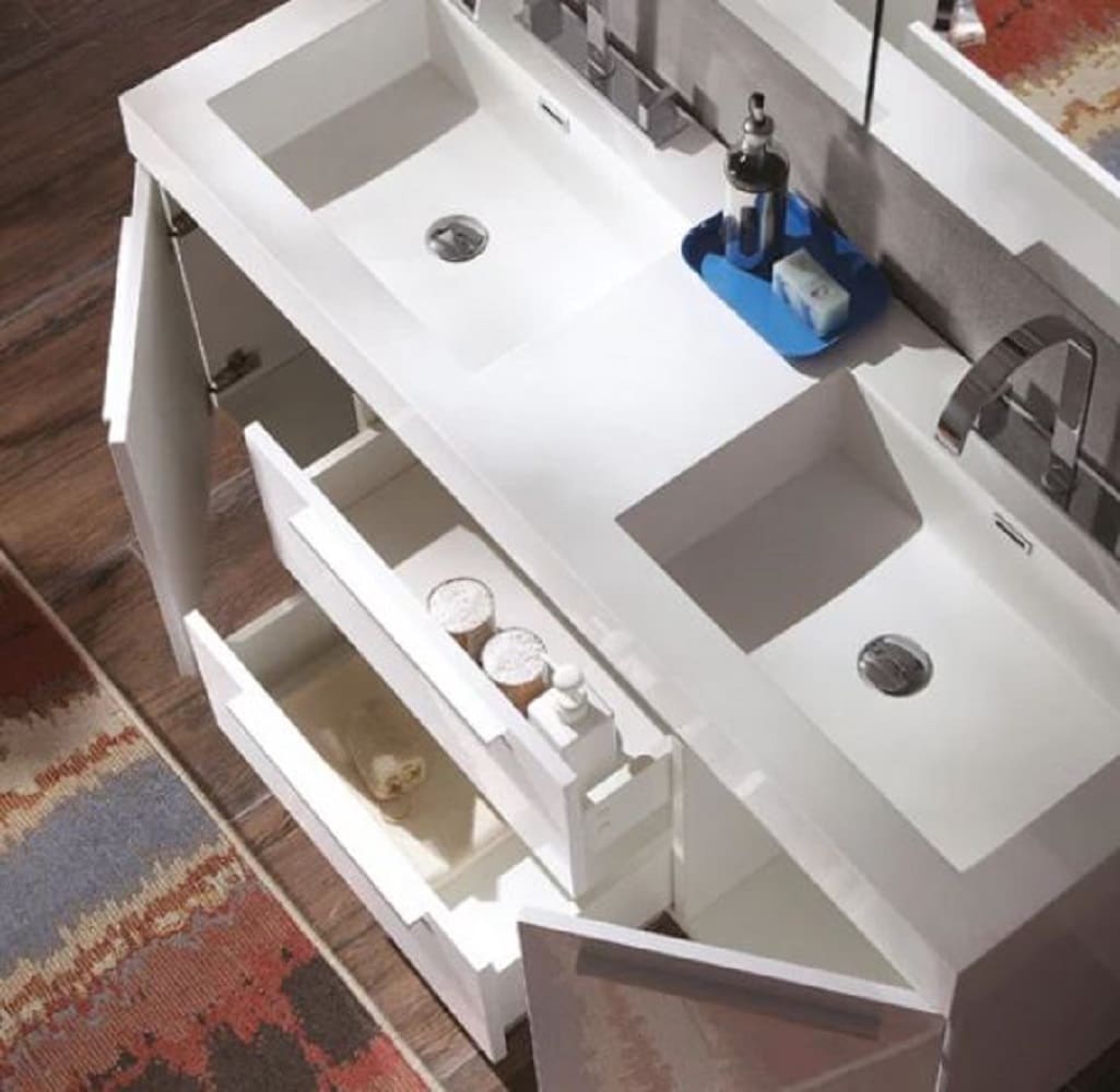 Fresca FVN8013WH Bath-Vanity-Combo - View #8