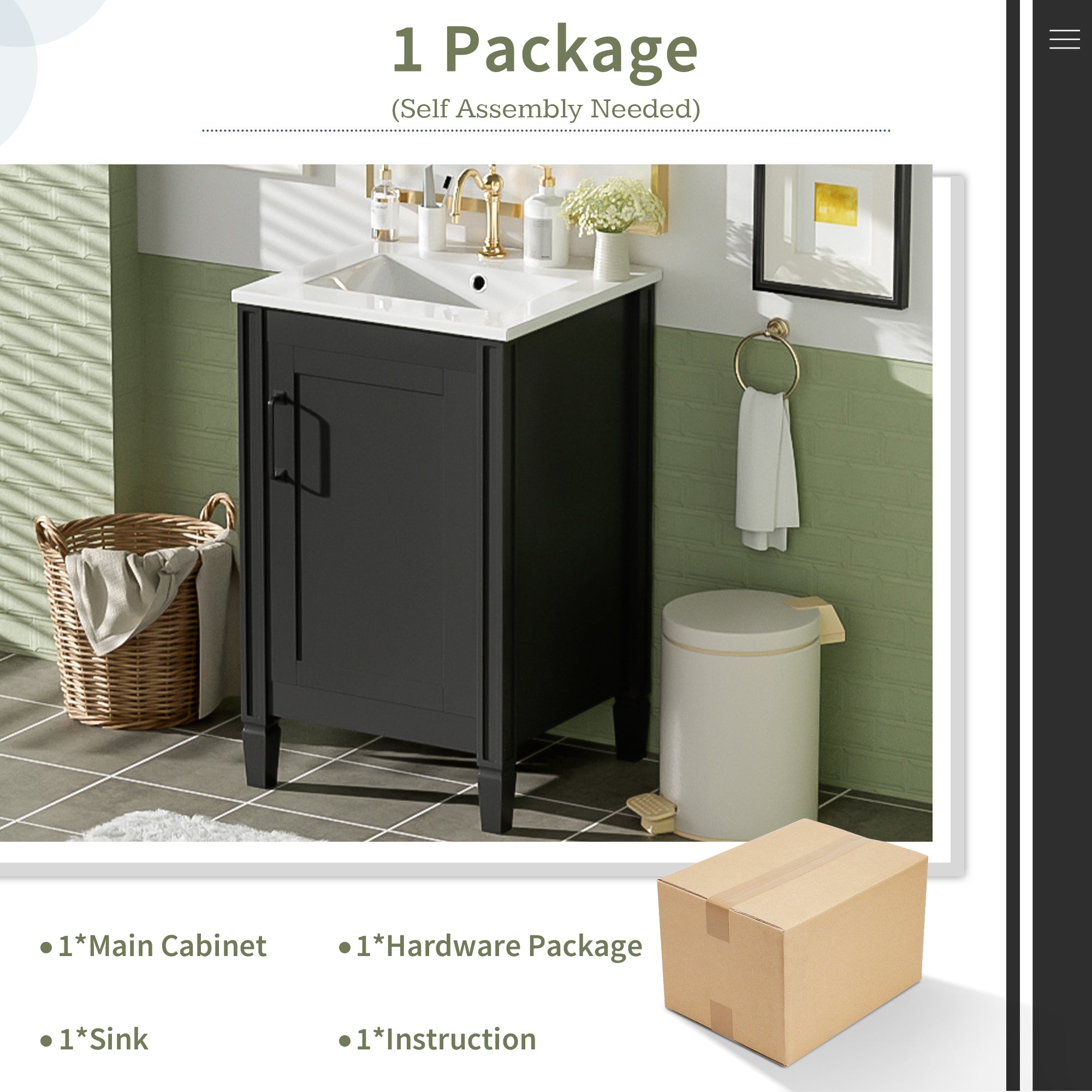 Boyel Living BL-VY-9364B Bath-Vanity-Combo - View #7