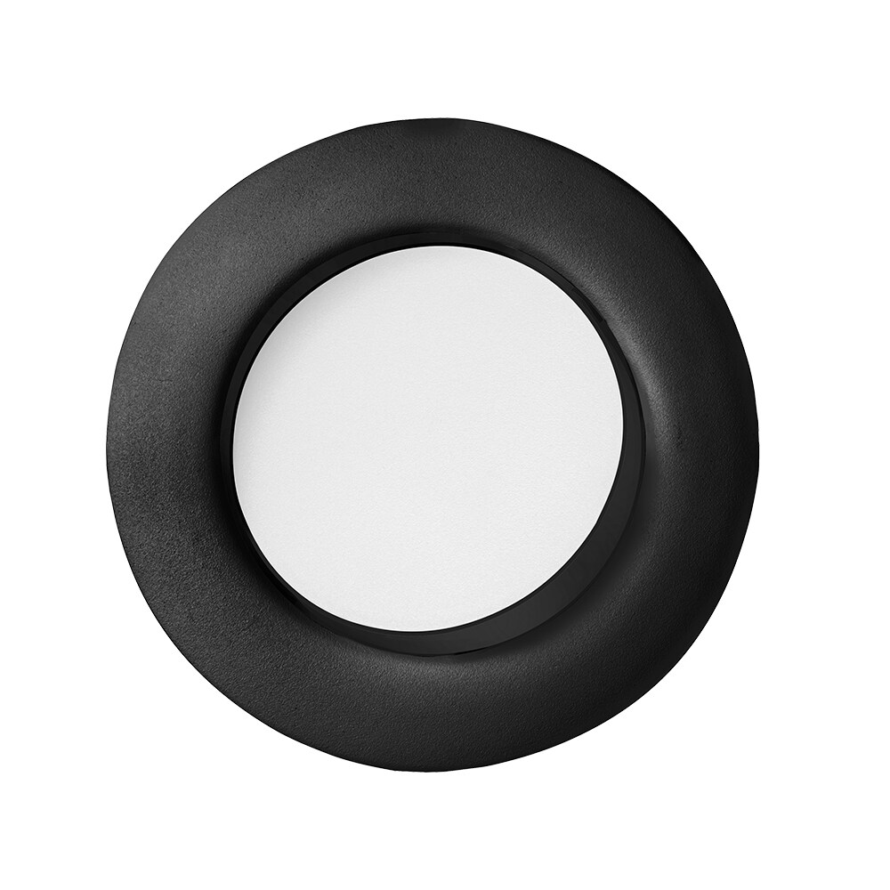 Matte Black 6-Inch Adjustable LED Recessed Lighting Kit