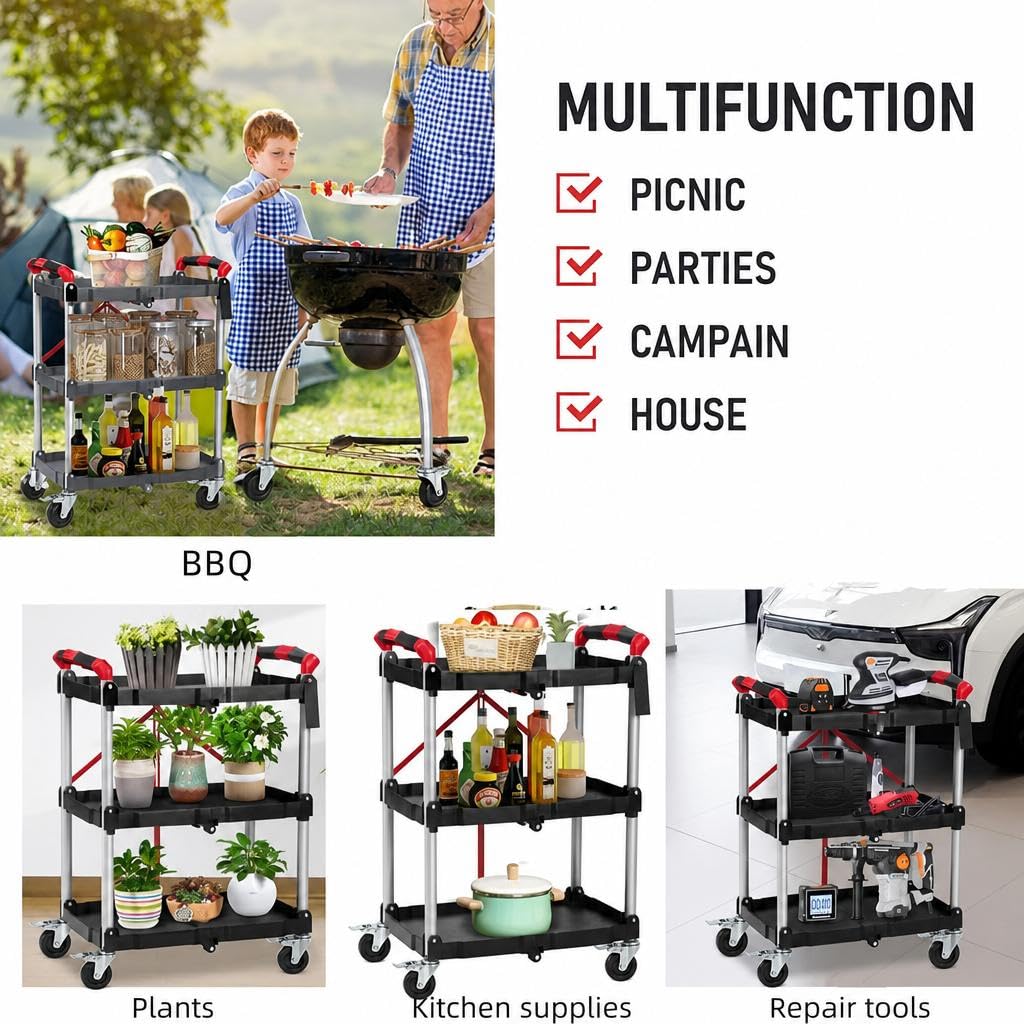 Fredees KTMY1-B0F1XKSDFD Utility-Carts - View #6