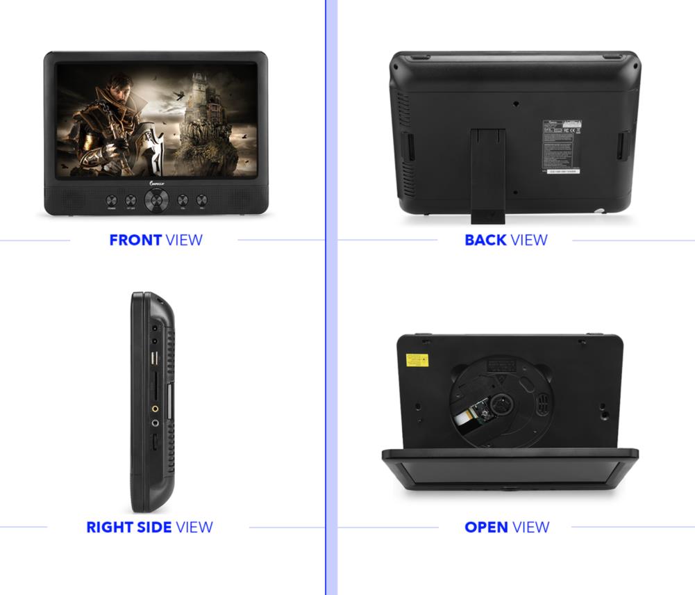 Impecca DVP-DS1010 Blu-Ray-Players - View #9