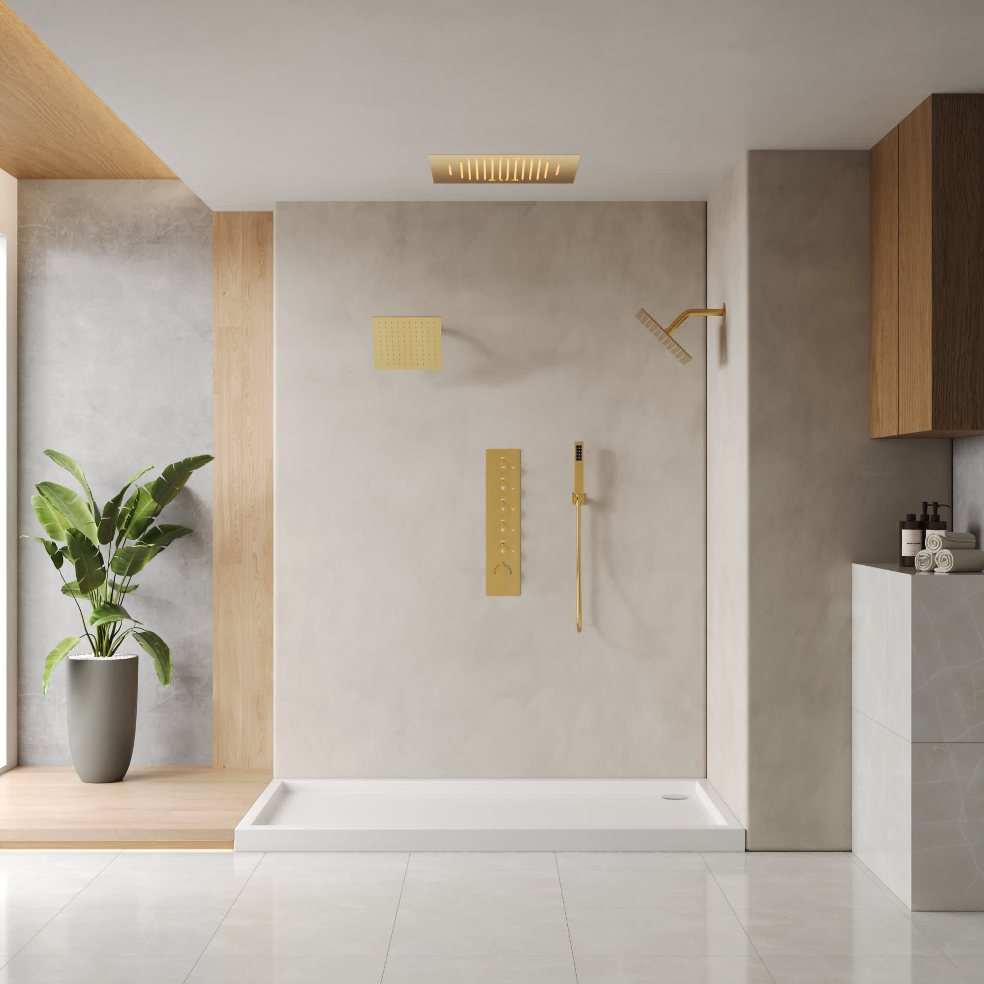 EVERSTEIN SFS-1056-GD20 Tub-Shower-Faucets - View #13