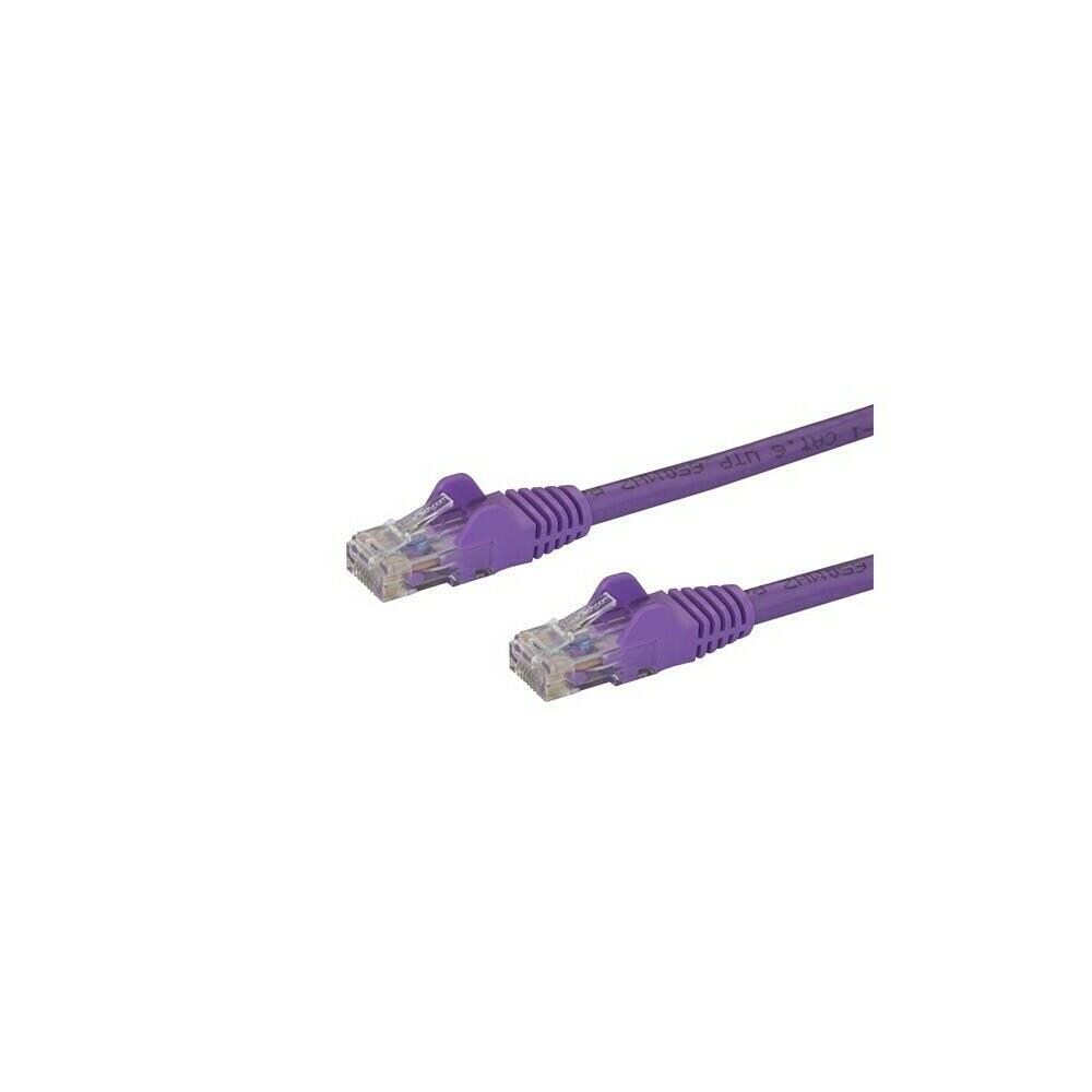 12 ft. Cat6 Ethernet Patch Cable with Snagless, Purple at Lowes.com